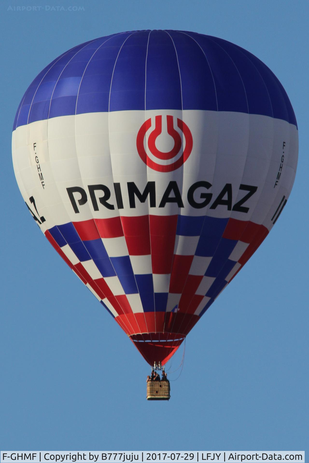 F-GHMF, UltraMagic M-120 C/N 120/77, at Chambley