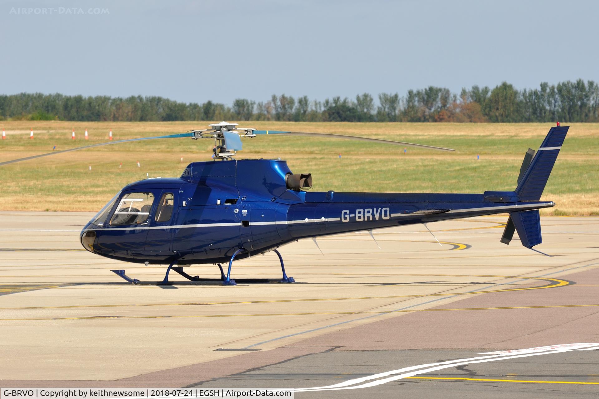 G-BRVO, 1990 Aerospatiale AS-350B Ecureuil C/N 2315, Nice Visitor.