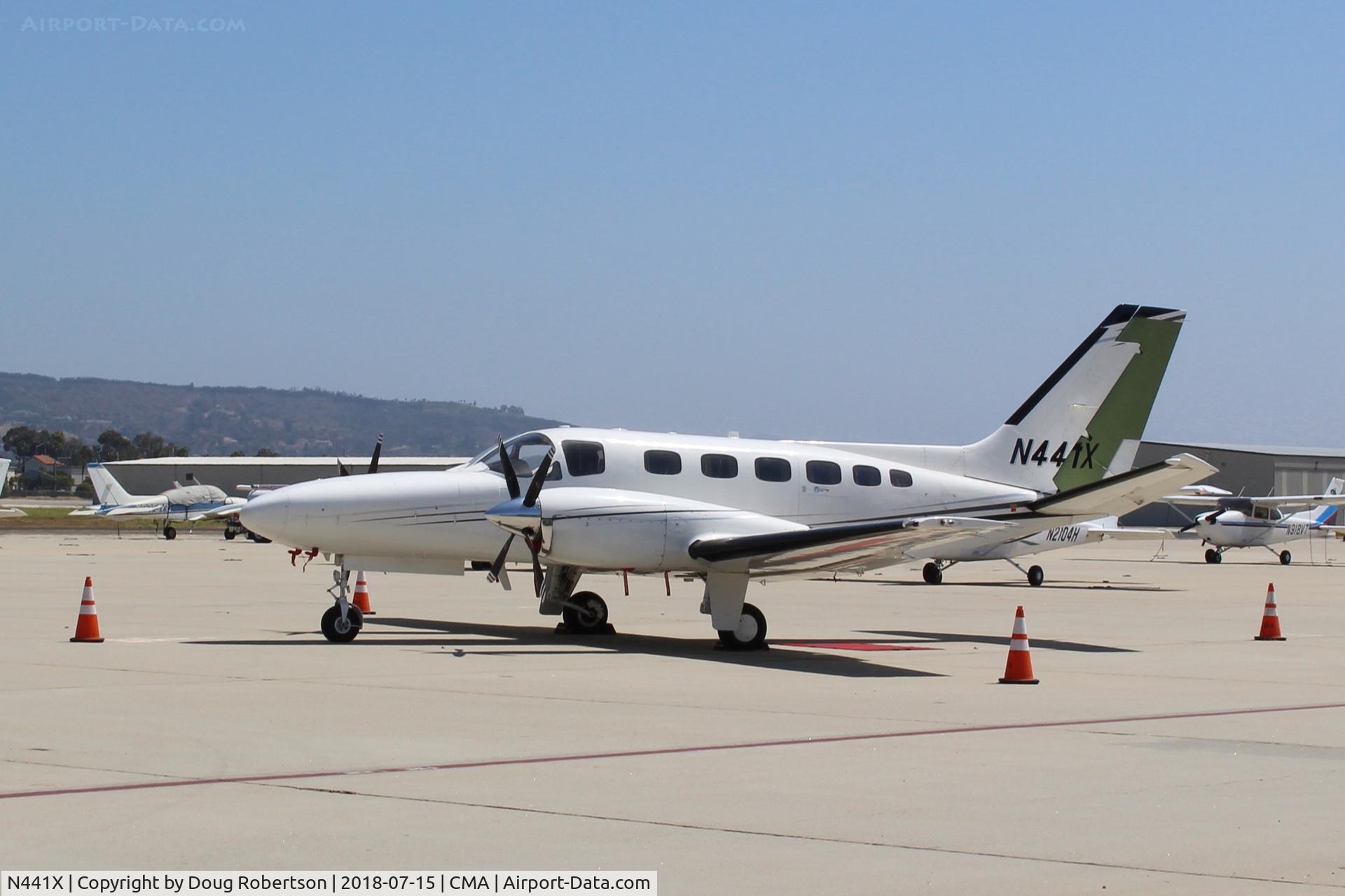 N441X, 1981 Cessna 441 Conquest II C/N 441-0254, 1981 Cessna 441 CONQUEST II, 2 Garrett-AIRESEARCH TPE331-8-403S Turboprops, over 620 sHp each