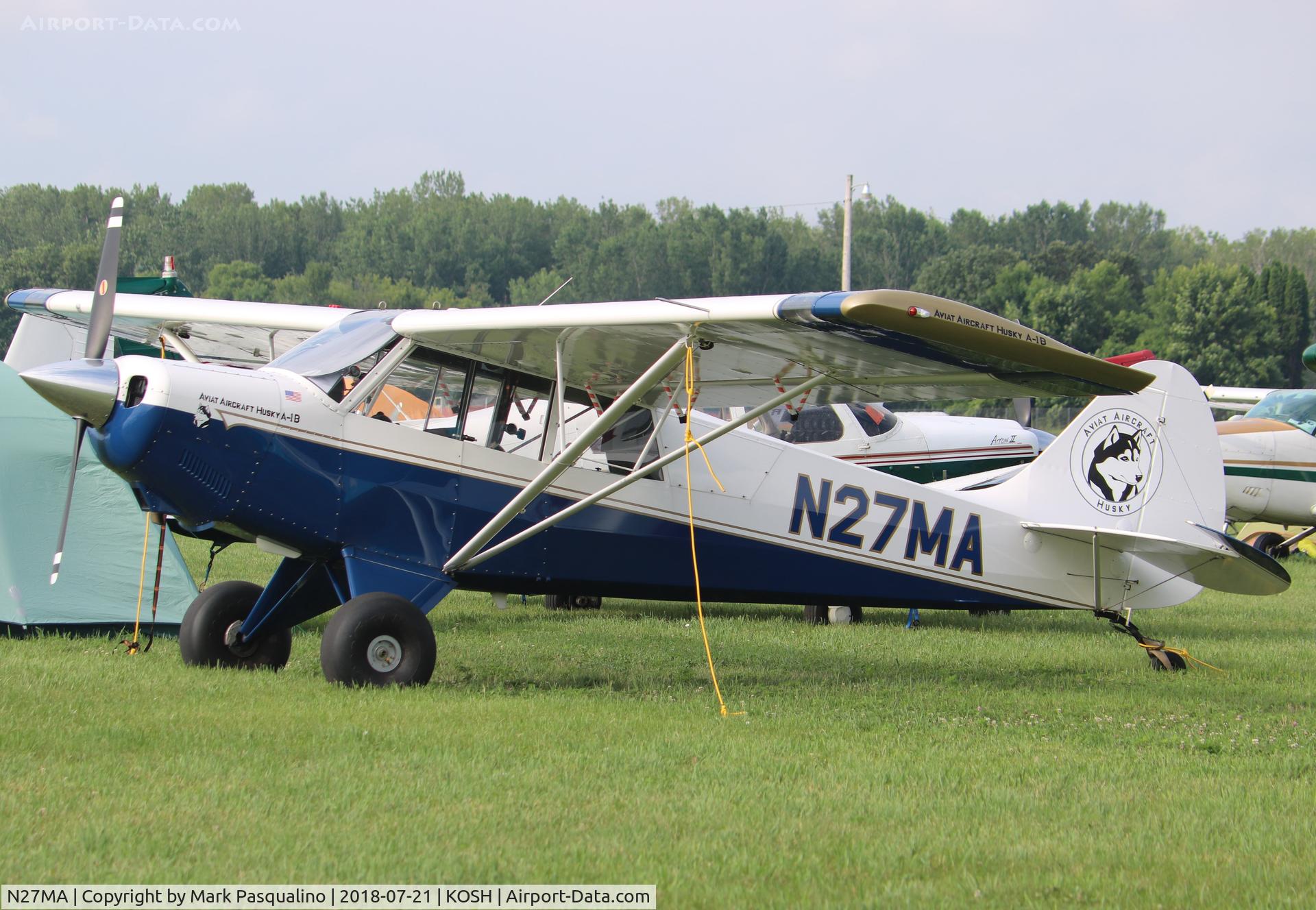 N27MA, 2007 Aviat A-1B Husky C/N 2397, Aviat A-1B