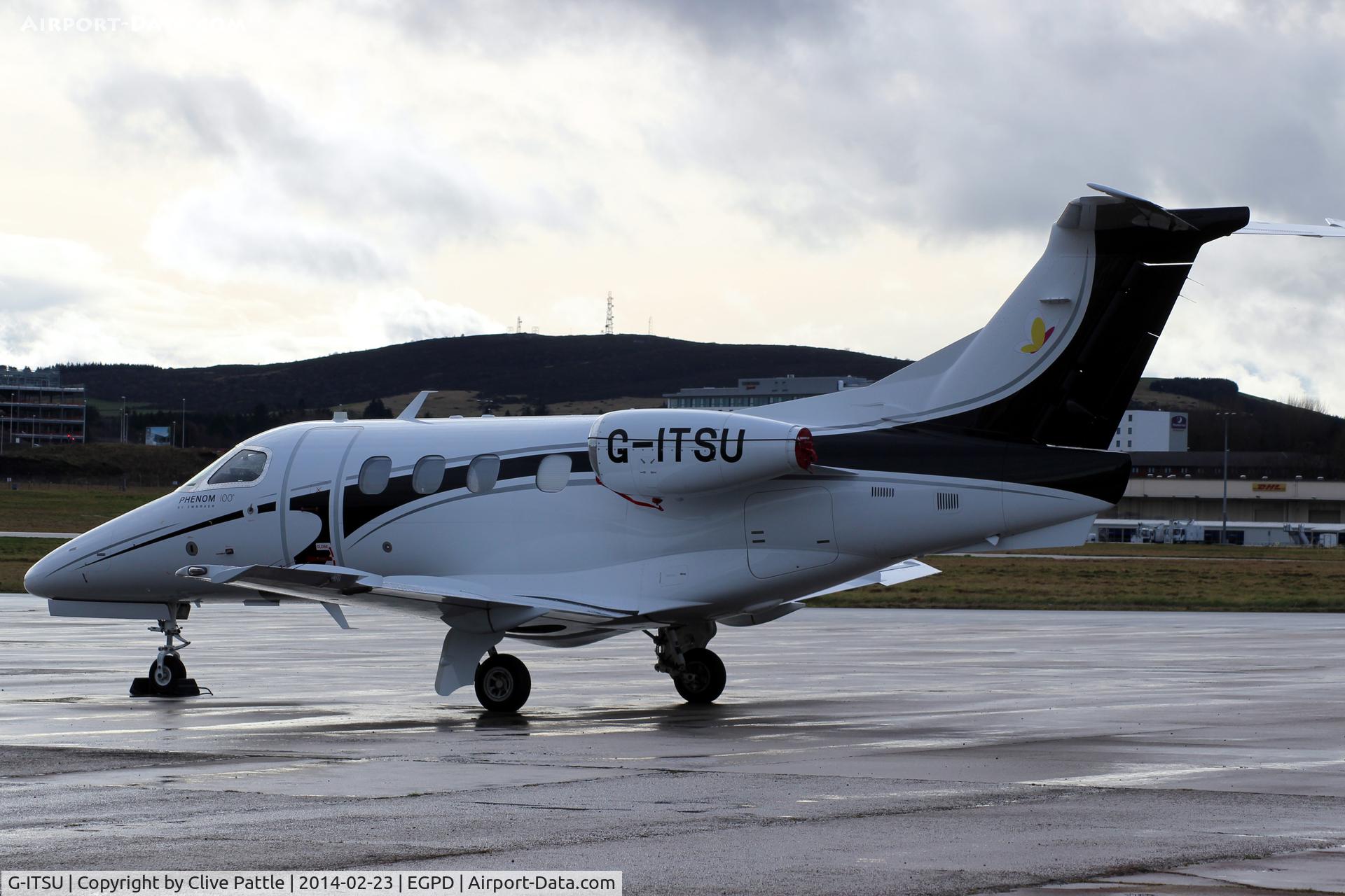 G-ITSU, 2010 Embraer EMB-500 Phenom 100 C/N 50000185, Private - Parked at ABZ
