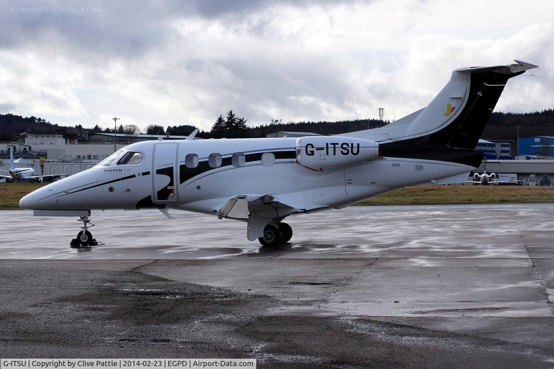 G-ITSU, 2010 Embraer EMB-500 Phenom 100 C/N 50000185, Private - Parked at ABZ