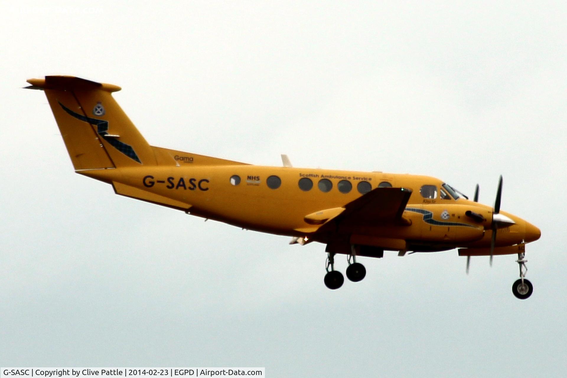 G-SASC, 2005 Raytheon B200C King Air C/N BL-150, xxxxx