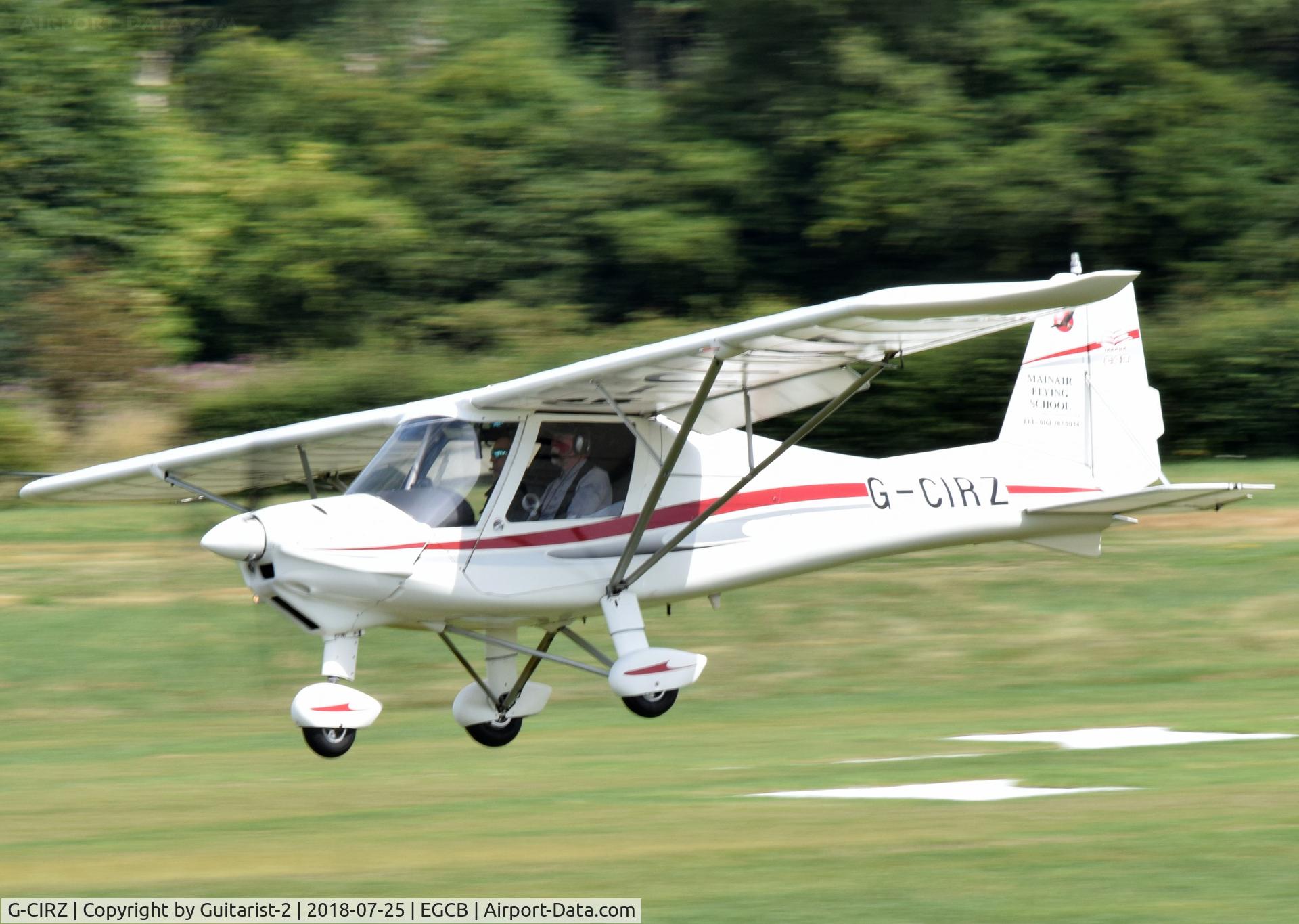 G-CIRZ, 2015 Comco Ikarus C42 FB80 C/N 1506-7403, At City Airport Manchester