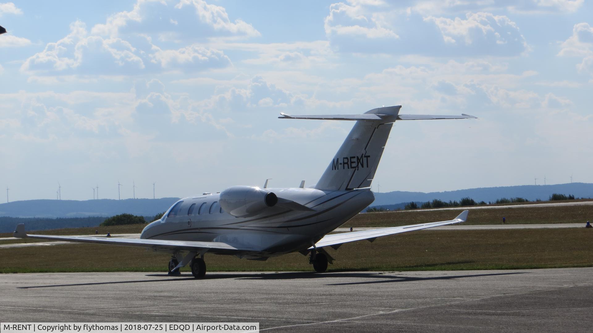 M-RENT, 2014 Cessna 525 Citation M2 C/N 525-0864, M-RENT Bayreuth Flugplatz, Bindlacher Berg