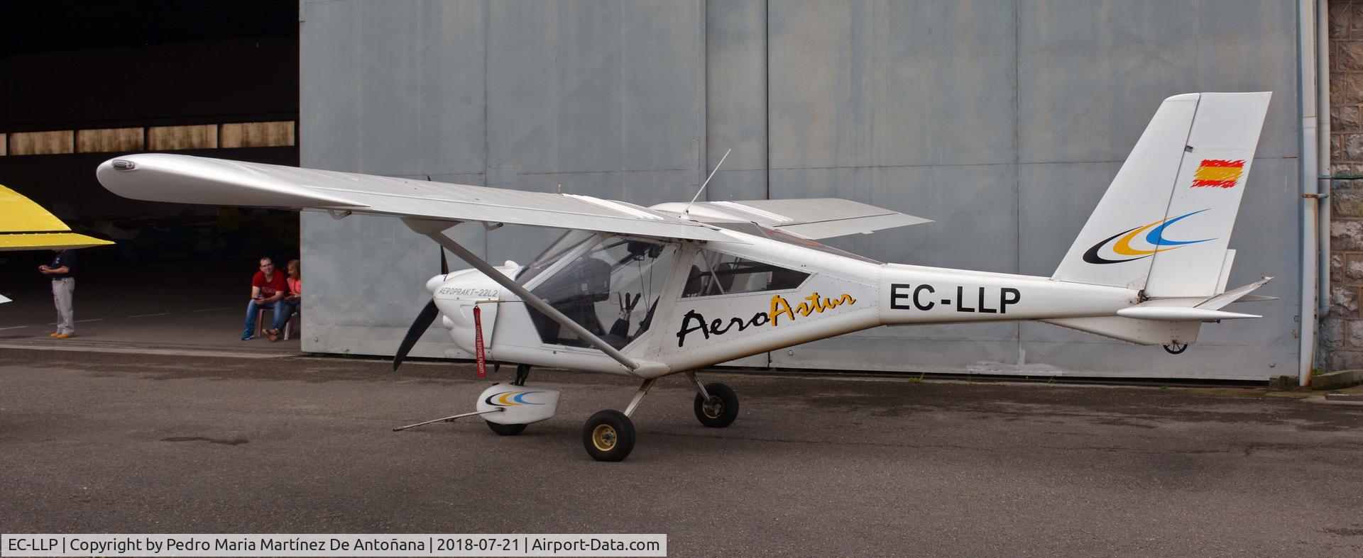 EC-LLP, 2010 Aeroprakt A-22L C/N A22L-11-0043, Aeródromo de La Morgal - Asturias - España