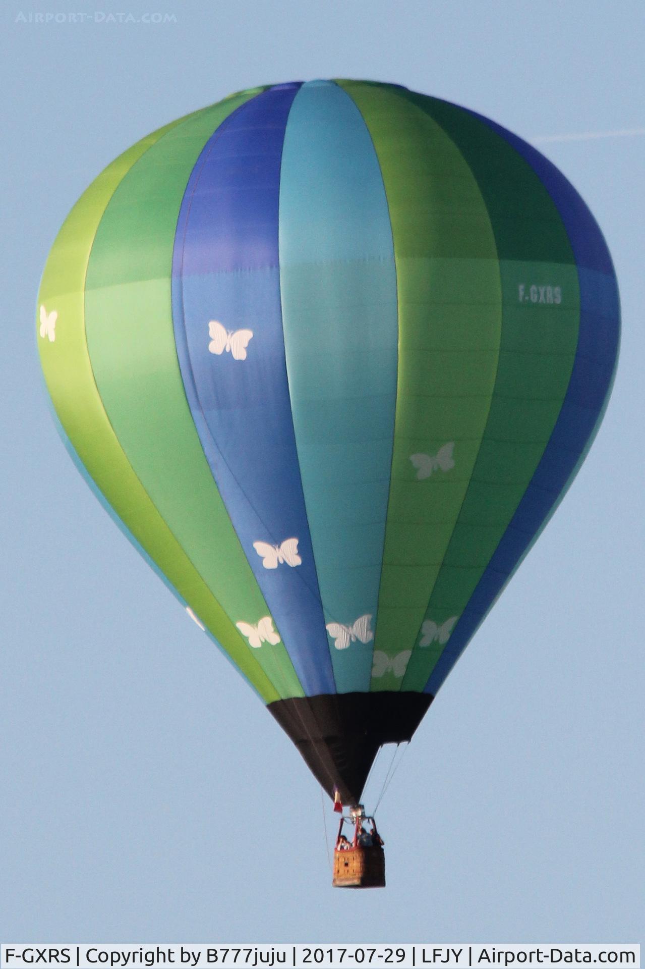 F-GXRS, Ballons Chaize CHAIZE JZ 30 F 16 C/N 156, at Chambley