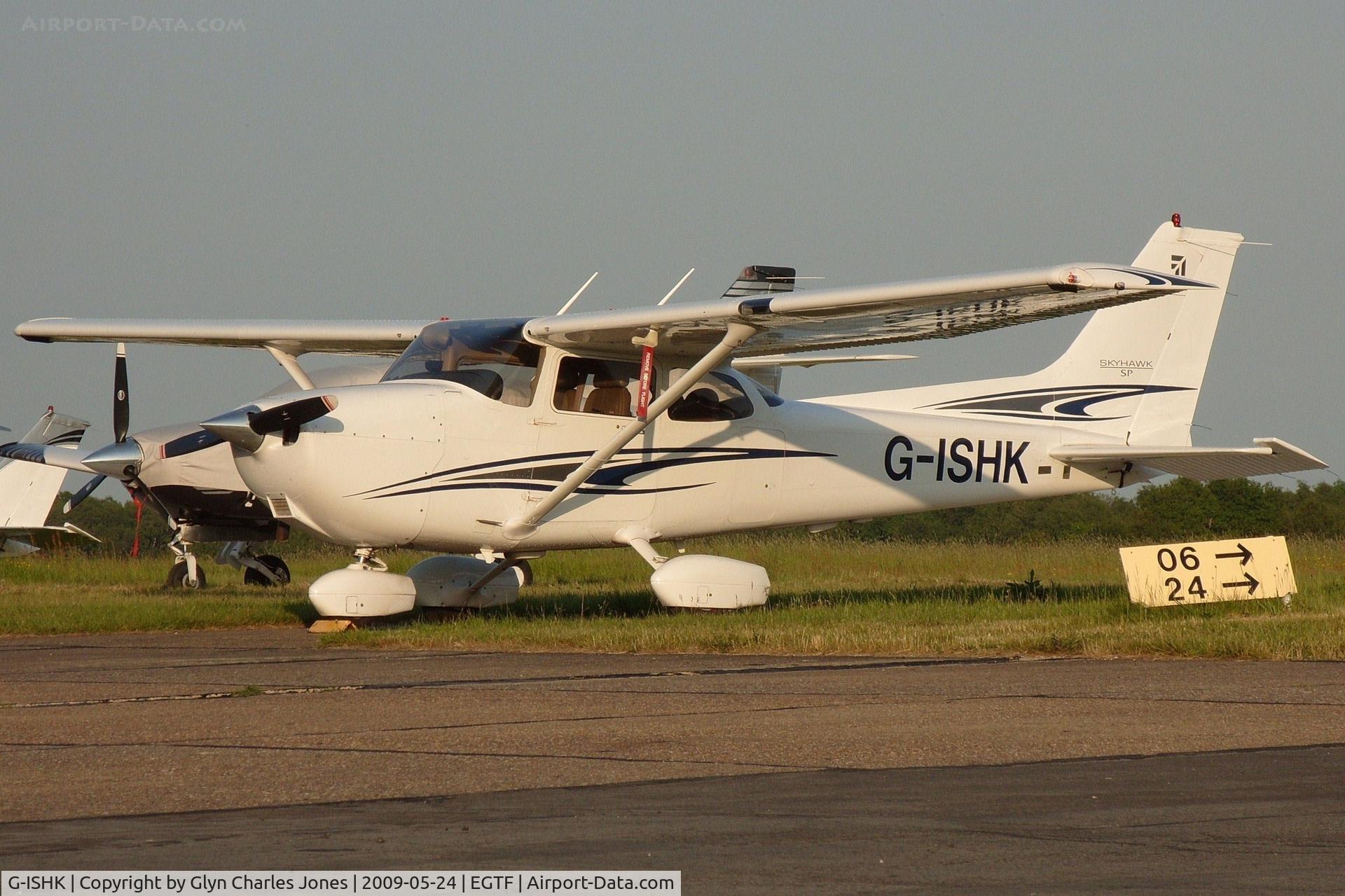G-ISHK, 2005 Cessna 172S C/N 172S9783, Previously N66116. Owned by Matchpage Ltd.