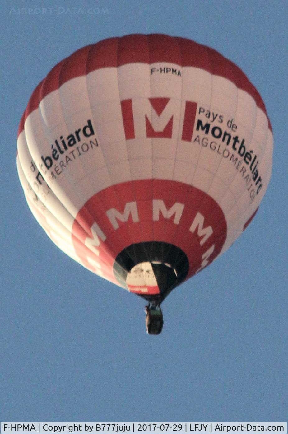 F-HPMA, Cameron Balloons Z-105 C/N 11548, at Chambley