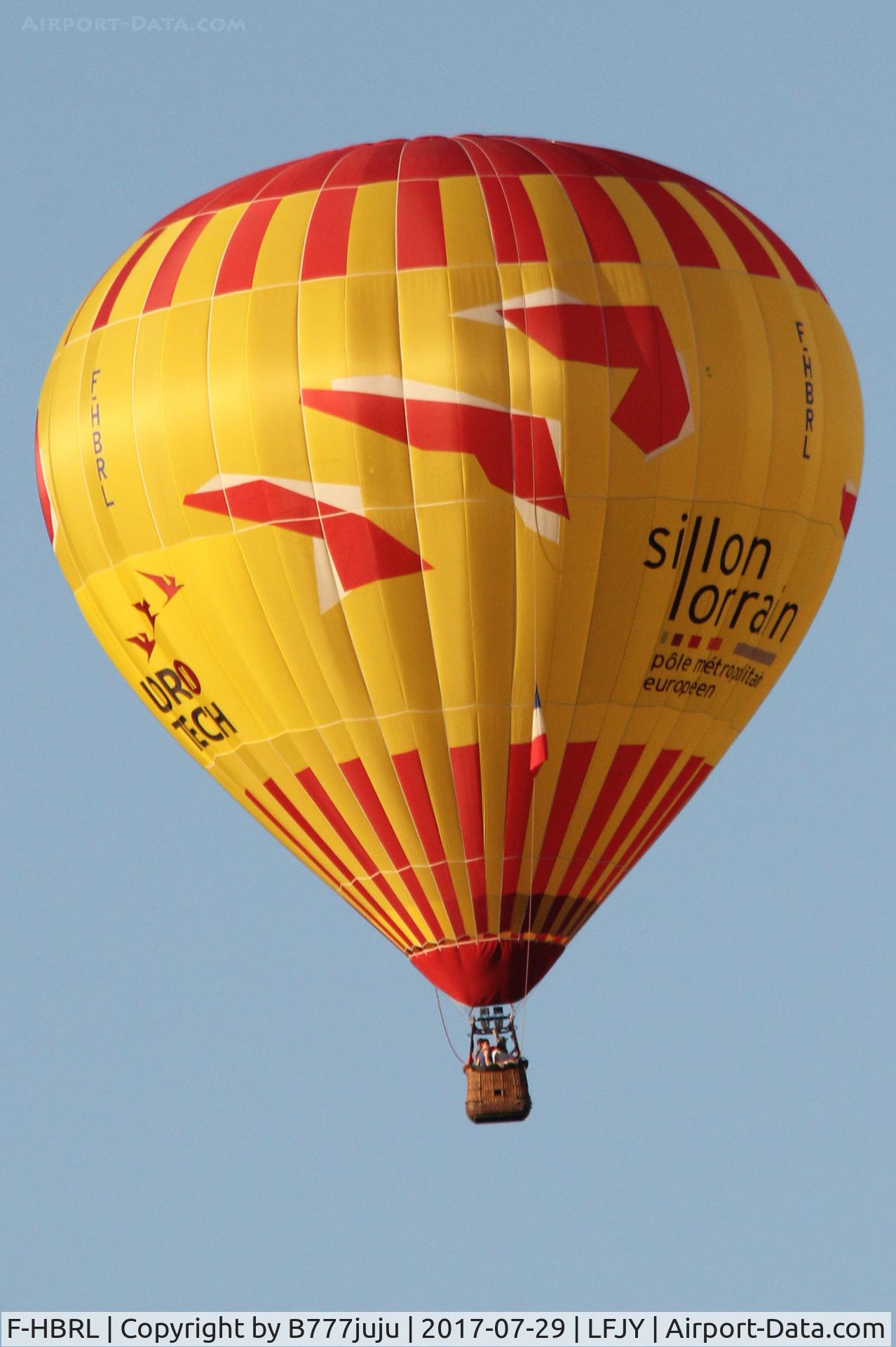 F-HBRL, Llopis Balloons MA 30 C/N 195, at Chambley