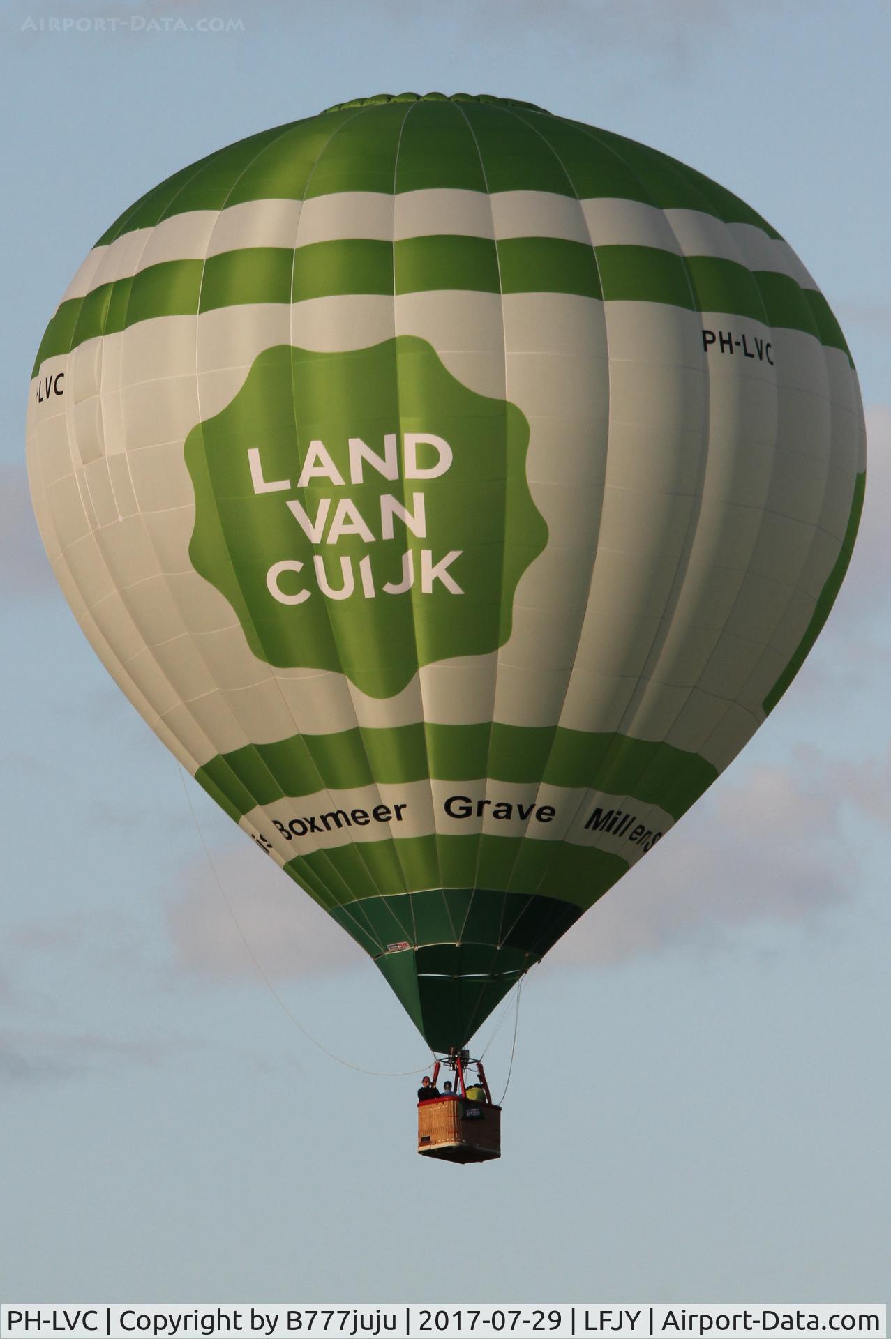 PH-LVC, Cameron Balloons Z-120 C/N 12014, at Chambley