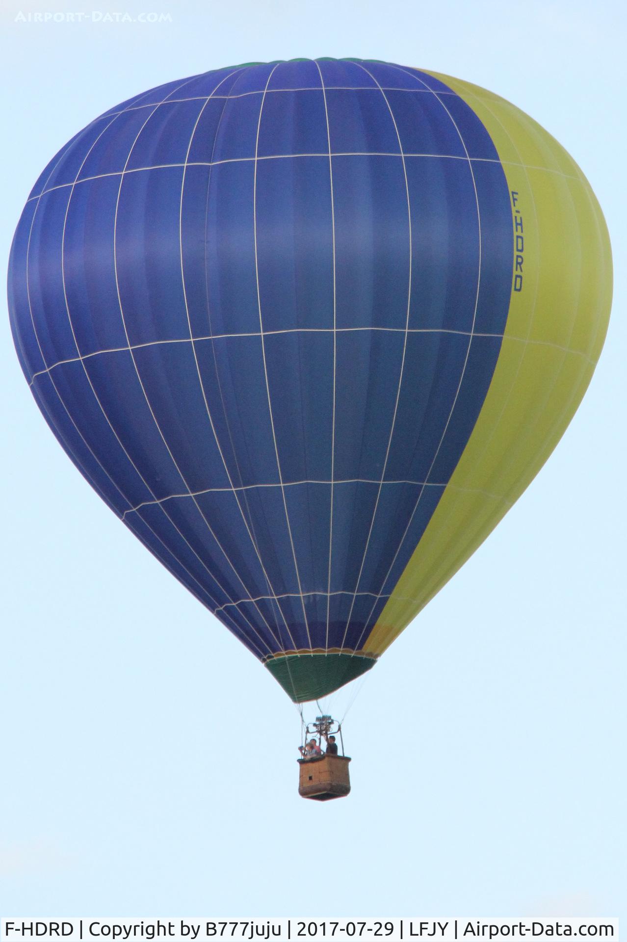 F-HDRD, Pilatre De Rozier Siga MA 30 C/N 167, at Chambley