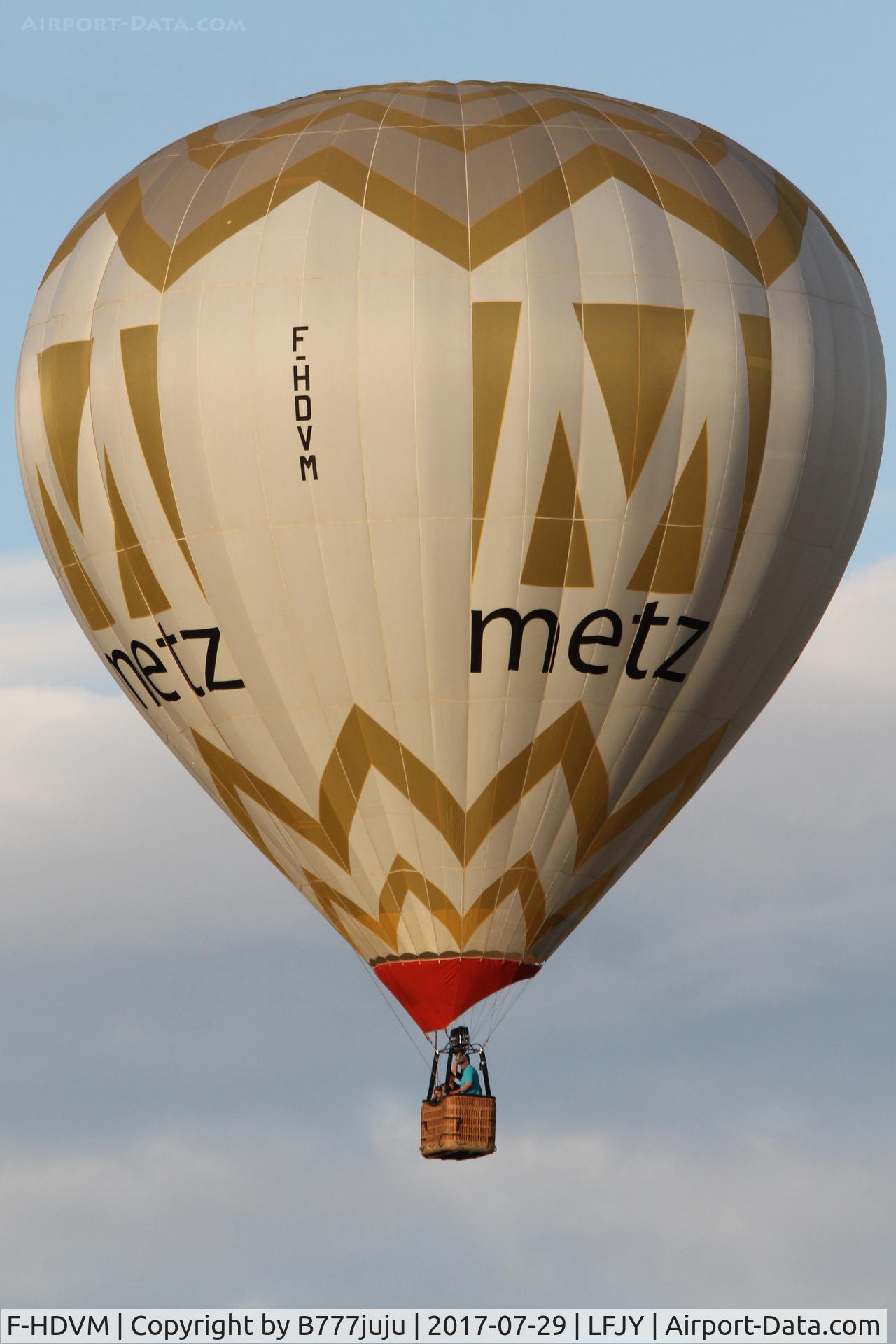 F-HDVM, Llopis Balloons MA 26 C/N 206, at Chambley