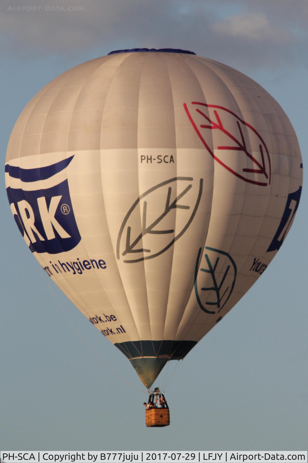 PH-SCA, Cameron Balloons Z-140 C/N 11260, at Chambley