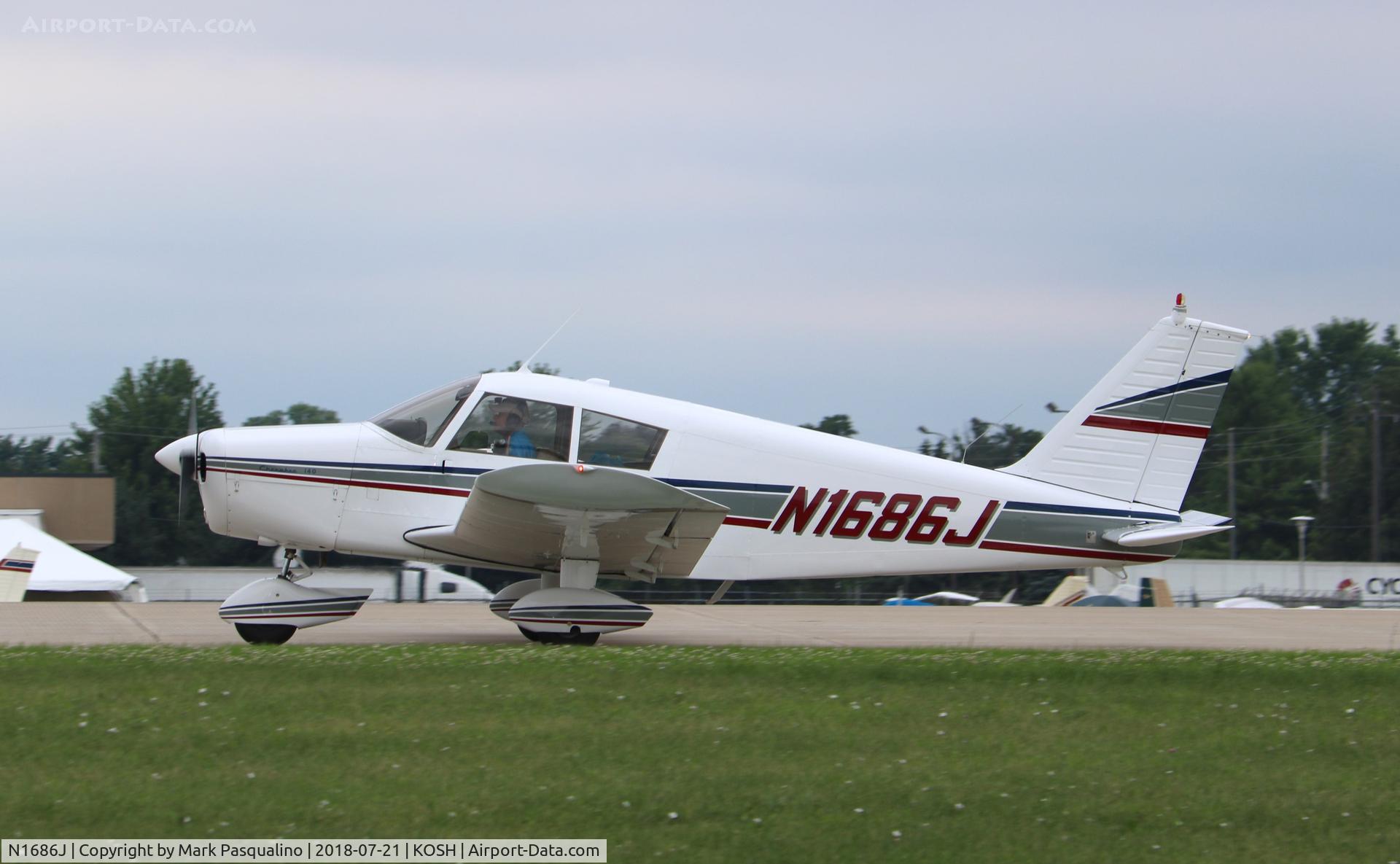 N1686J, 1967 Piper PA-28-140 Cherokee C/N 28-24088, Piper PA-28-140