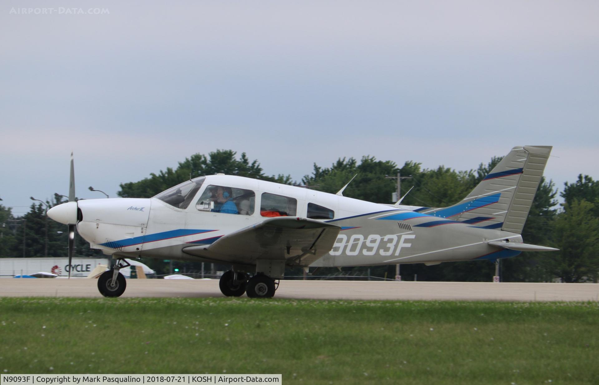 N9093F, 1986 Piper PA-28-181 C/N 28-8690039, Piper PA-28-181