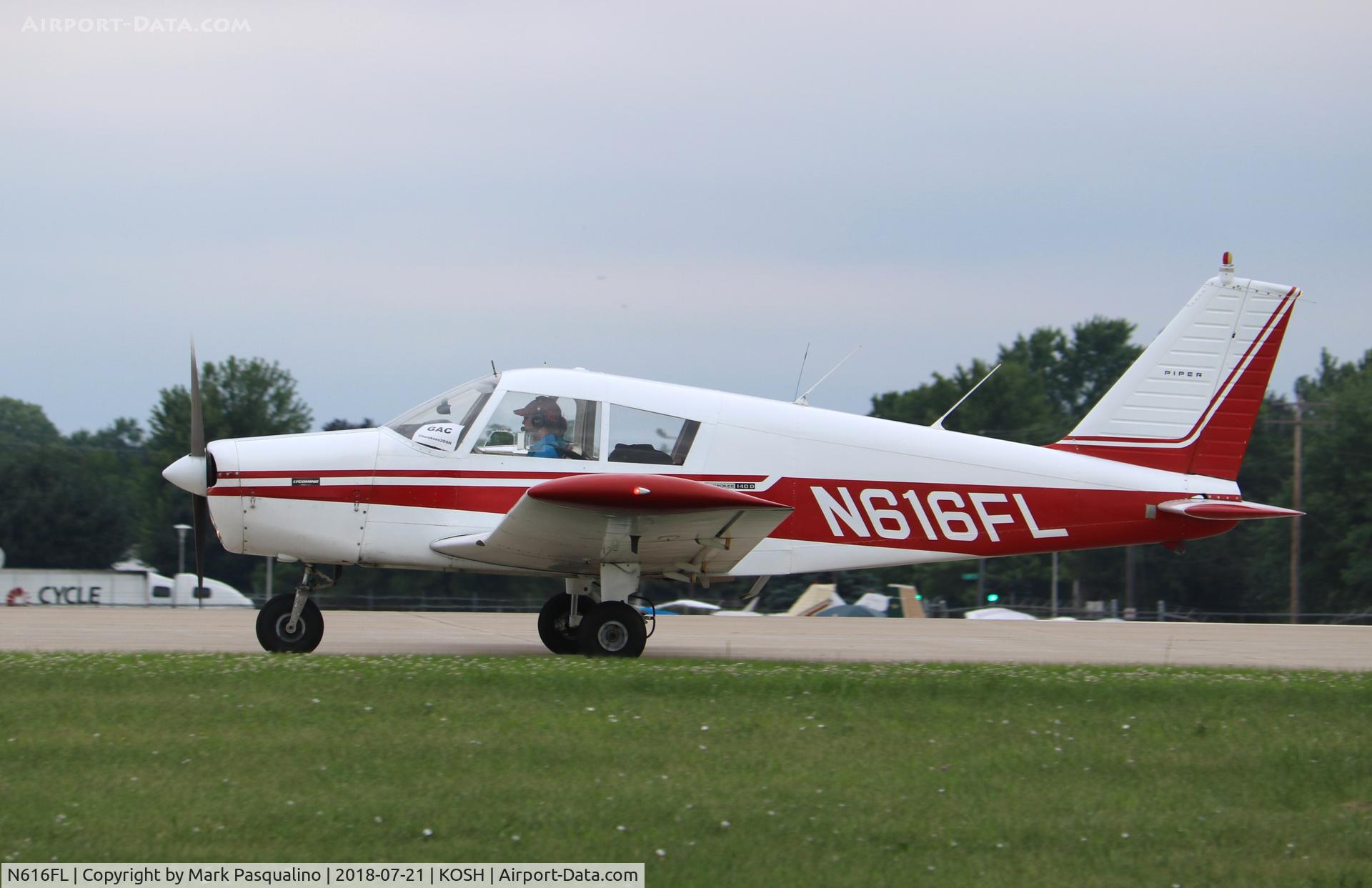 N616FL, 1971 Piper PA-28-140 C/N 28-7125498, Piper PA-28-140