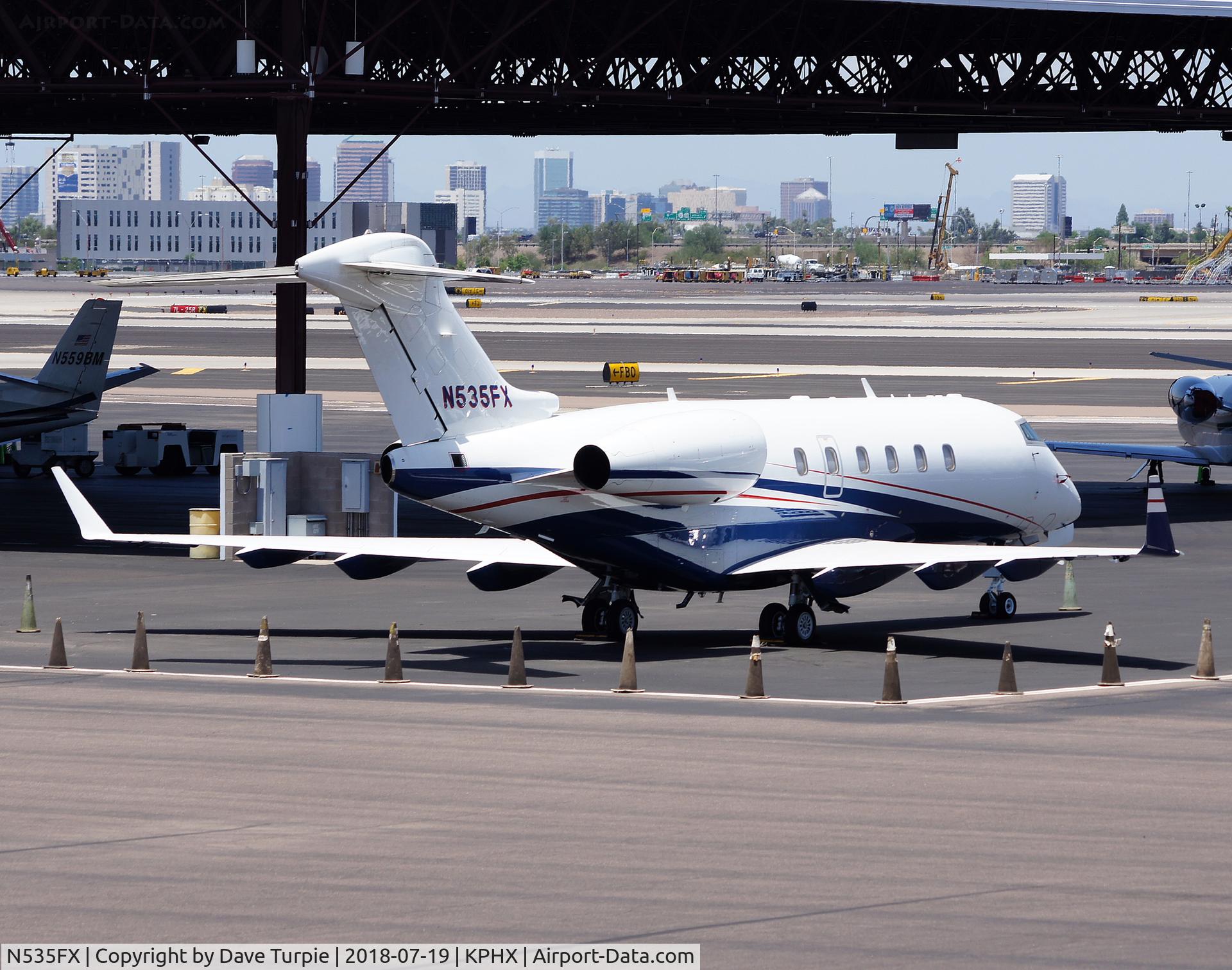 N535FX, 2007 Bombardier Challenger 300 (BD-100-1A10) C/N 20167, No comment.