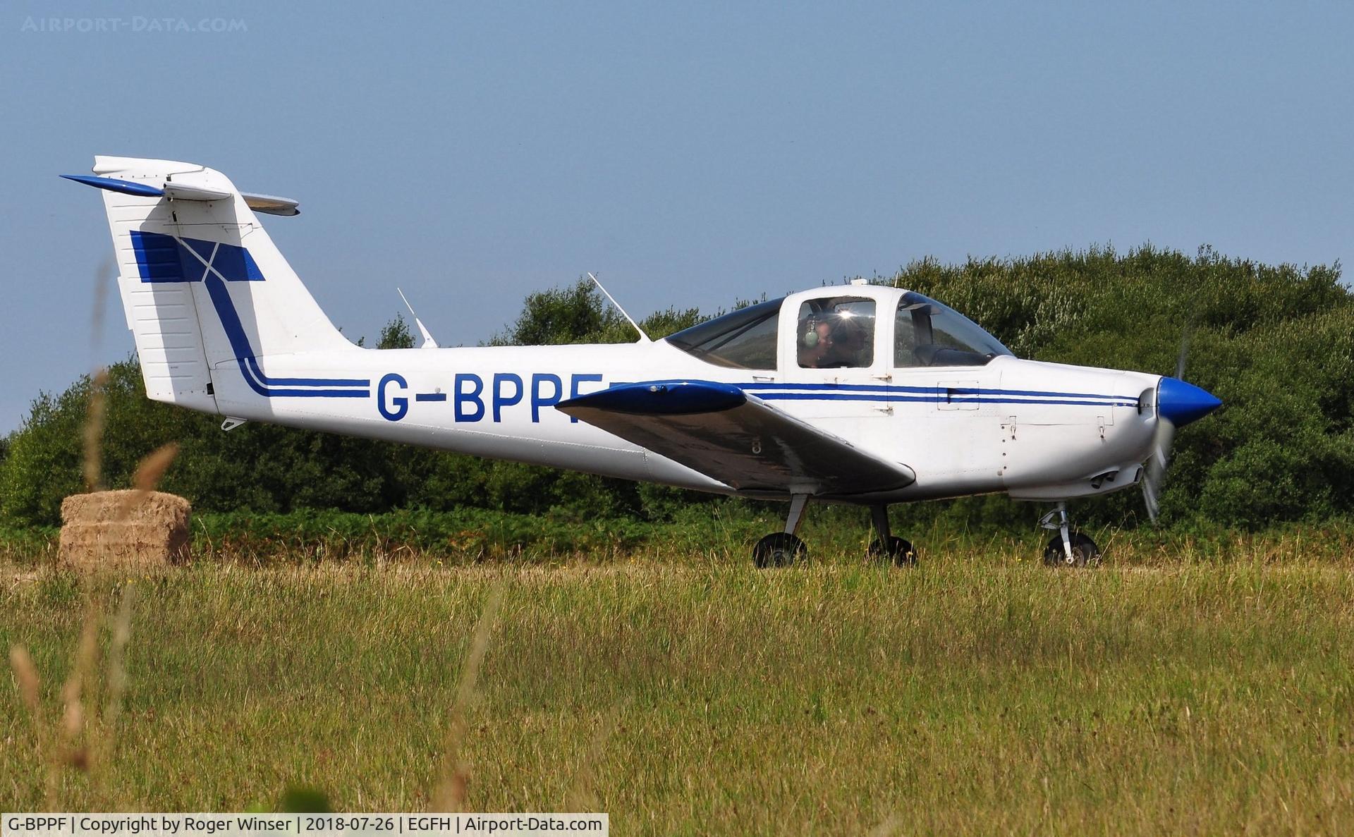G-BPPF, 1979 Piper PA-38-112 Tomahawk Tomahawk C/N 38-79A0578, Visiting Tomahawk.