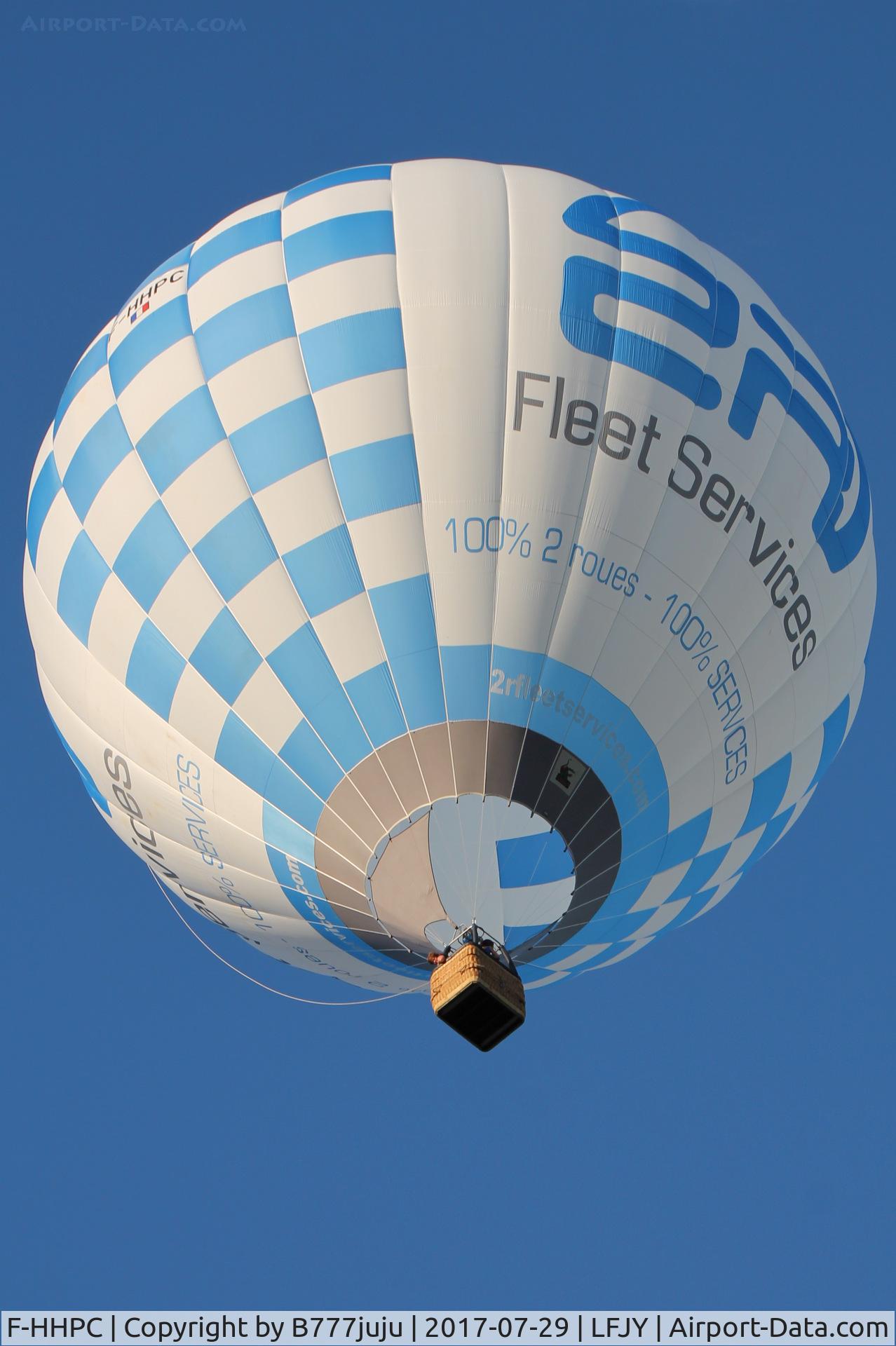 F-HHPC, Schroeder Fire Balloons G26/24 C/N 1639, at Chambley