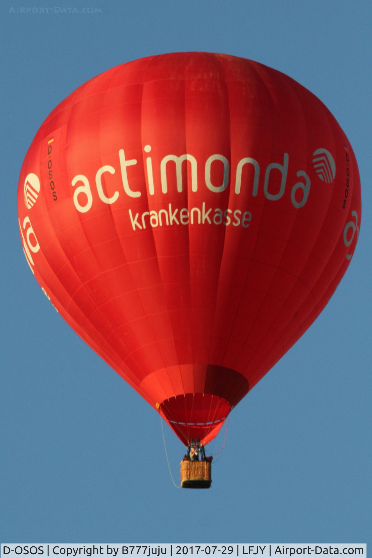 D-OSOS, UltraMagic M-105 C/N 105/?, at Chambley