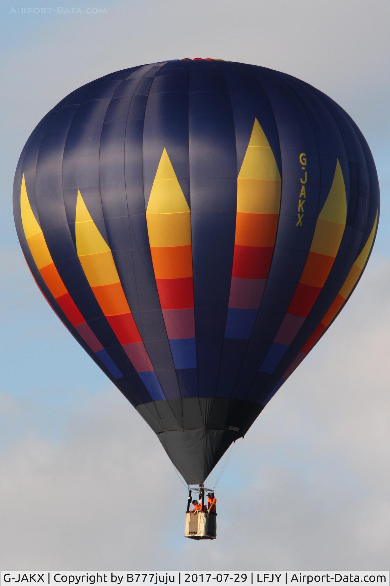 G-JAKX, 2017 Cameron Balloons Z-69 C/N 12048, at Chambley