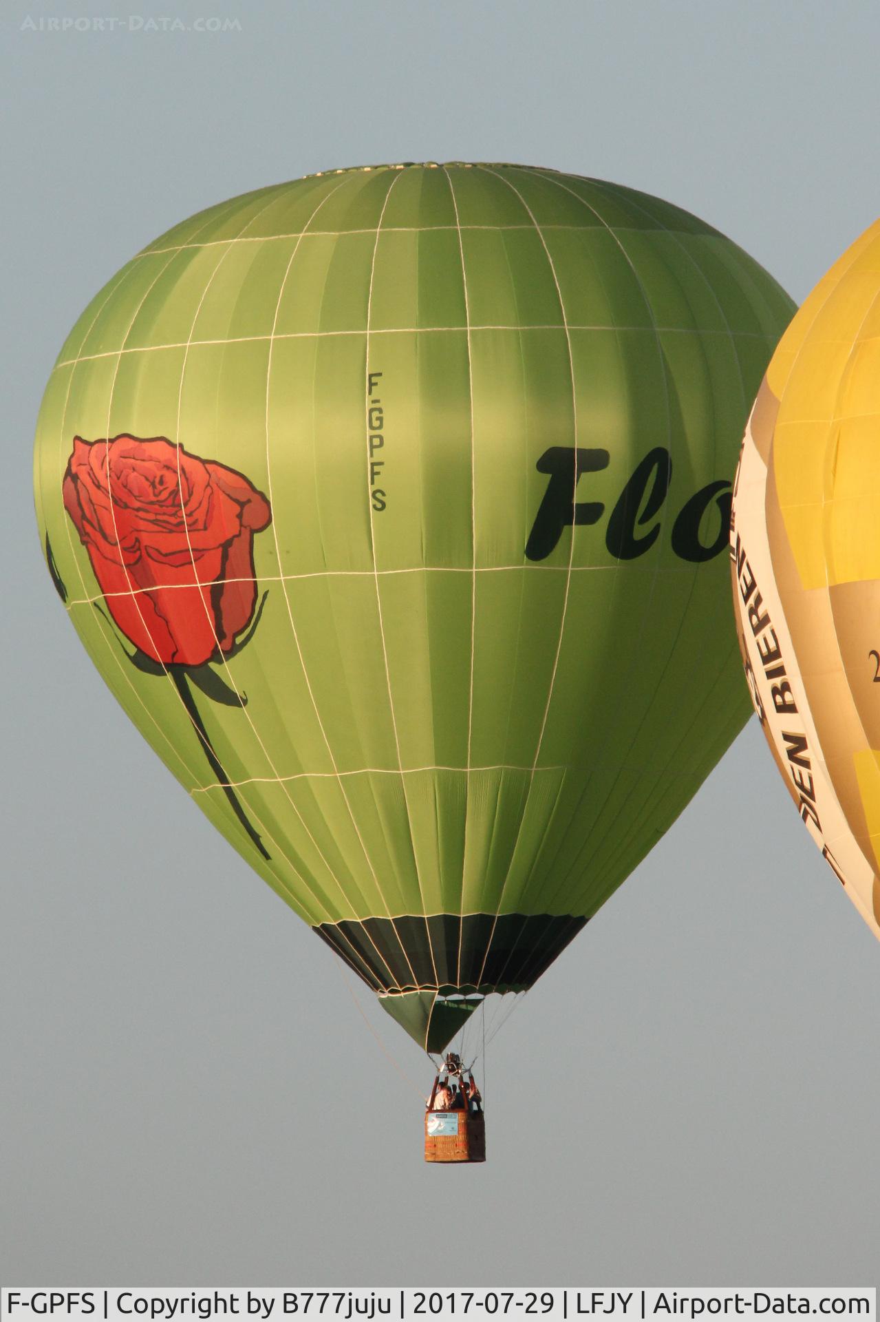 F-GPFS, Llopis Balloons MA 30 C/N 174, at Chambley