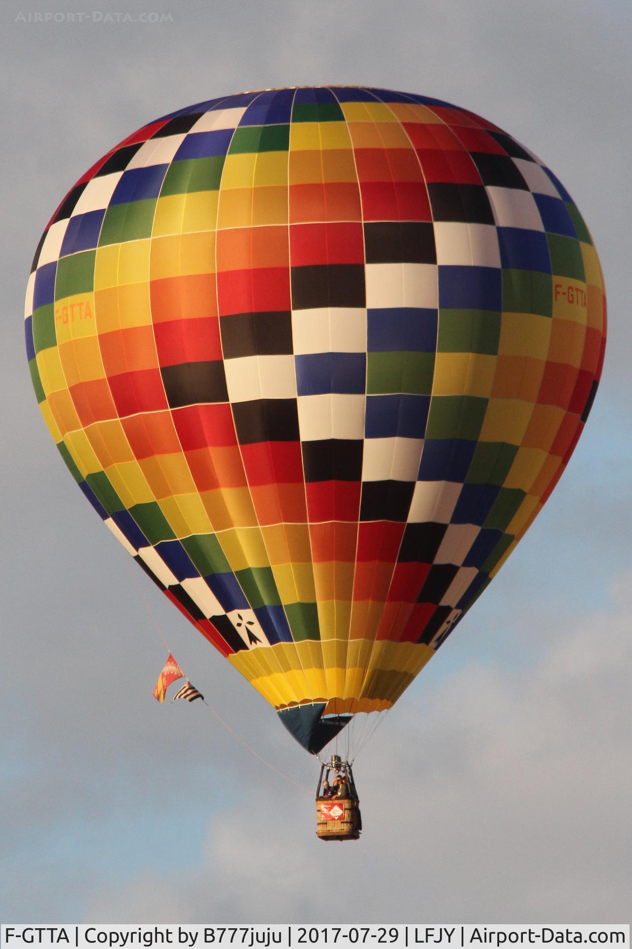 F-GTTA, Llopis Balloons MA 26 C/N 177, at Chambley