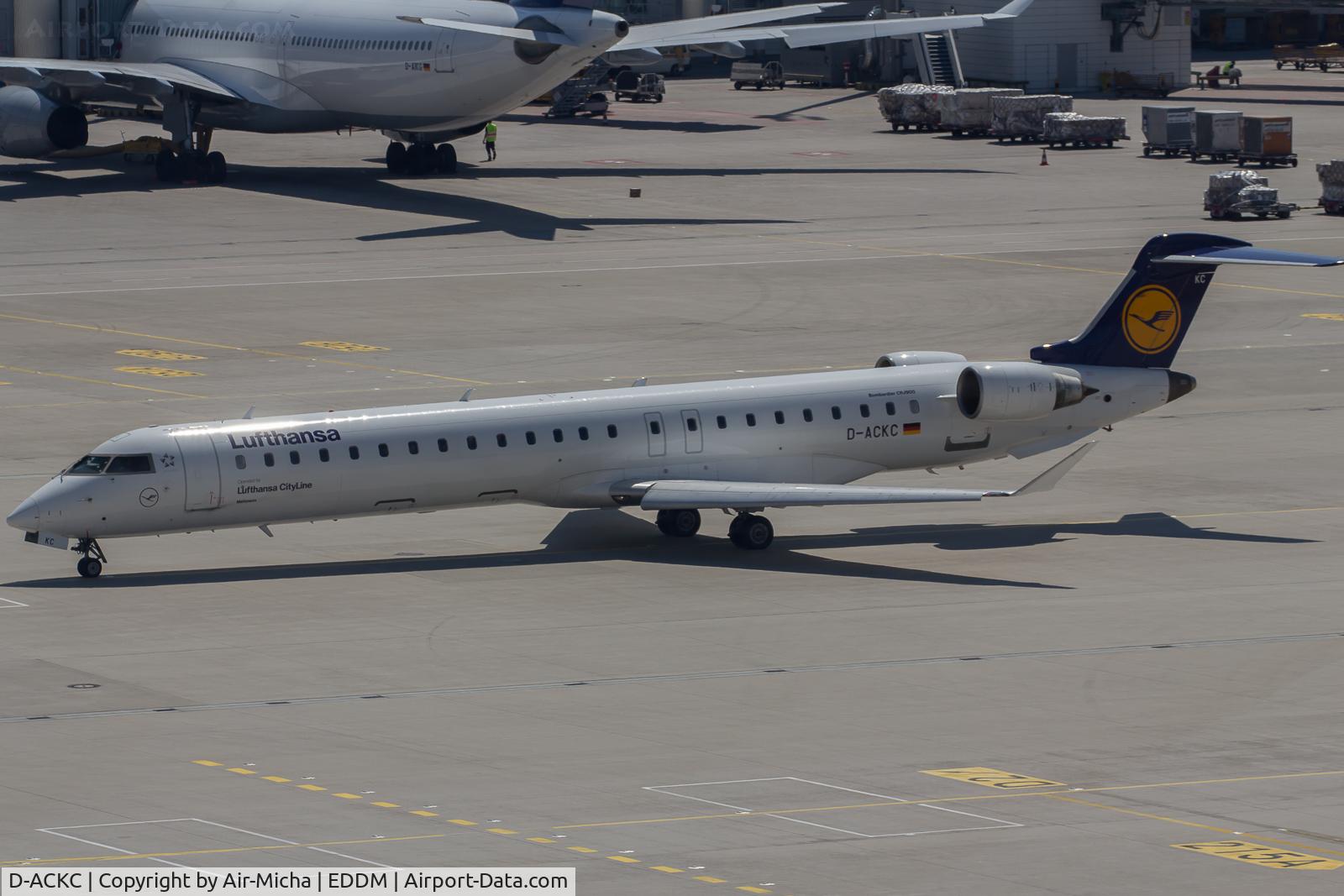 D-ACKC, 2006 Bombardier CRJ-900LR (CL-600-2D24) C/N 15078, Lufthansa CityLine