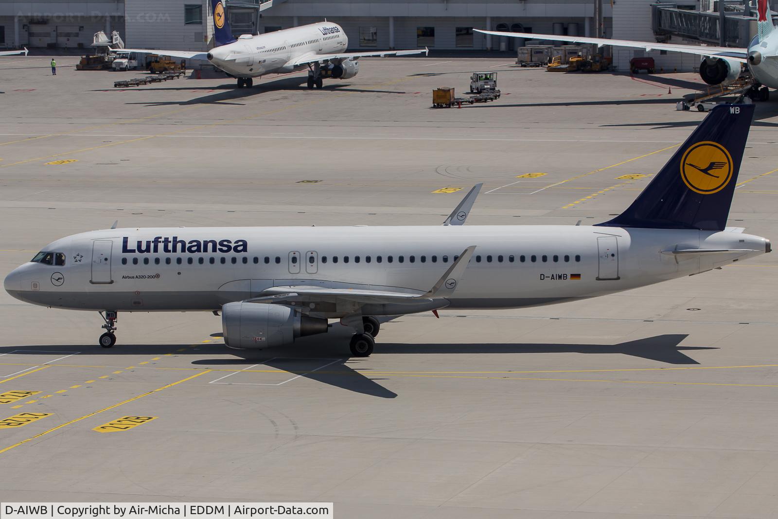 D-AIWB, 2017 Airbus A320-214 C/N 7699, Lufthansa