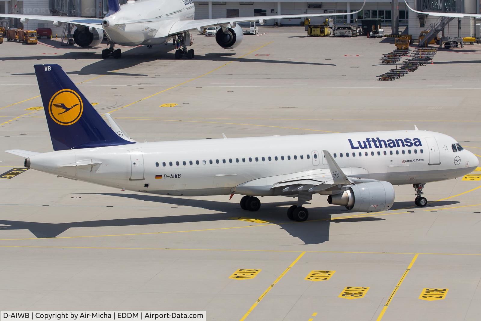 D-AIWB, 2017 Airbus A320-214 C/N 7699, Lufthansa