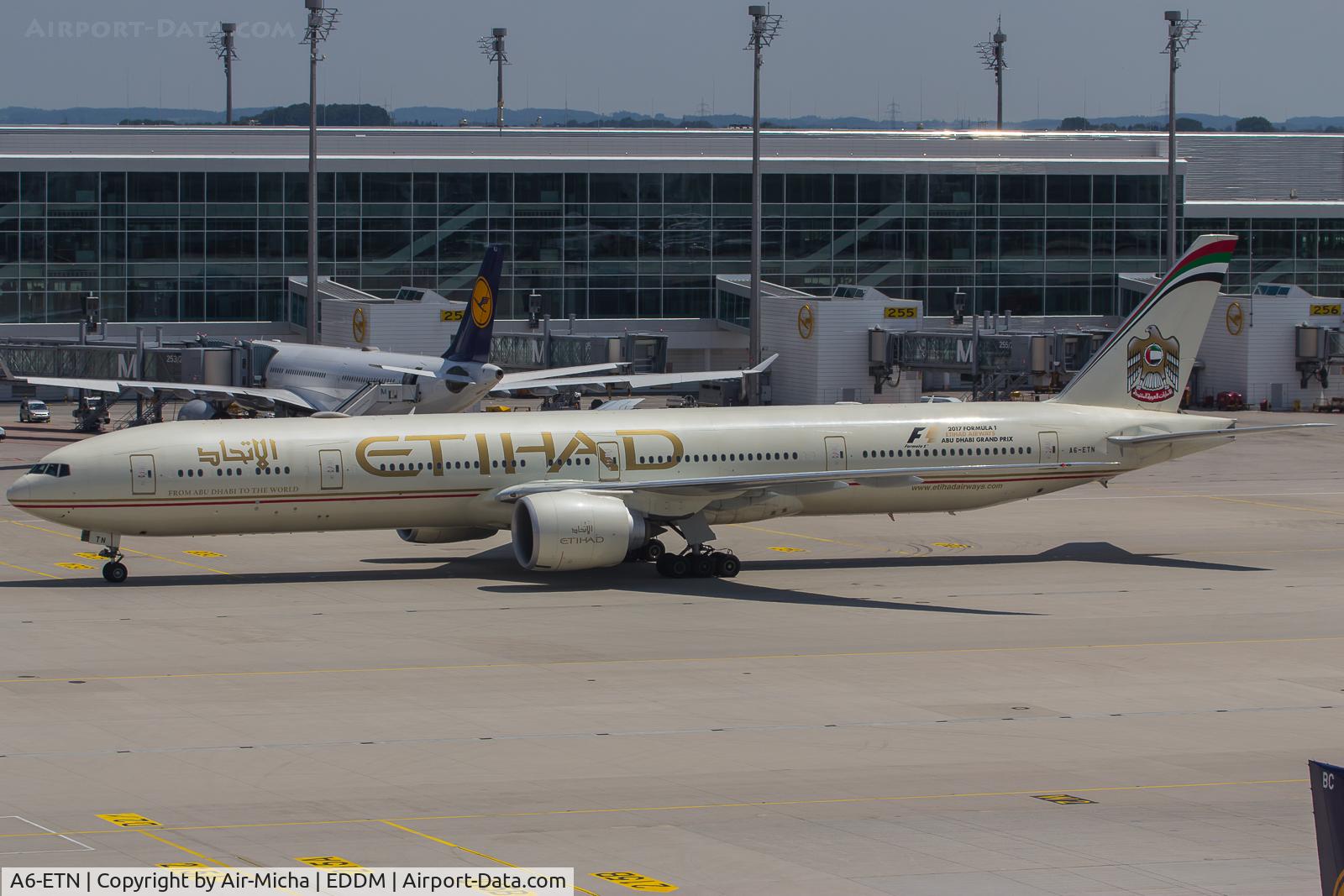 A6-ETN, 2013 Boeing 777-3FX/ER C/N 39689, Etihad Airways