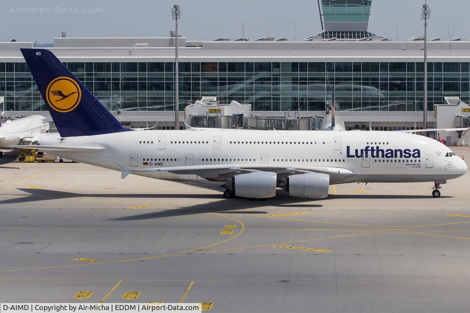 D-AIMD, 2010 Airbus A380-841 C/N 048, Lufthansa