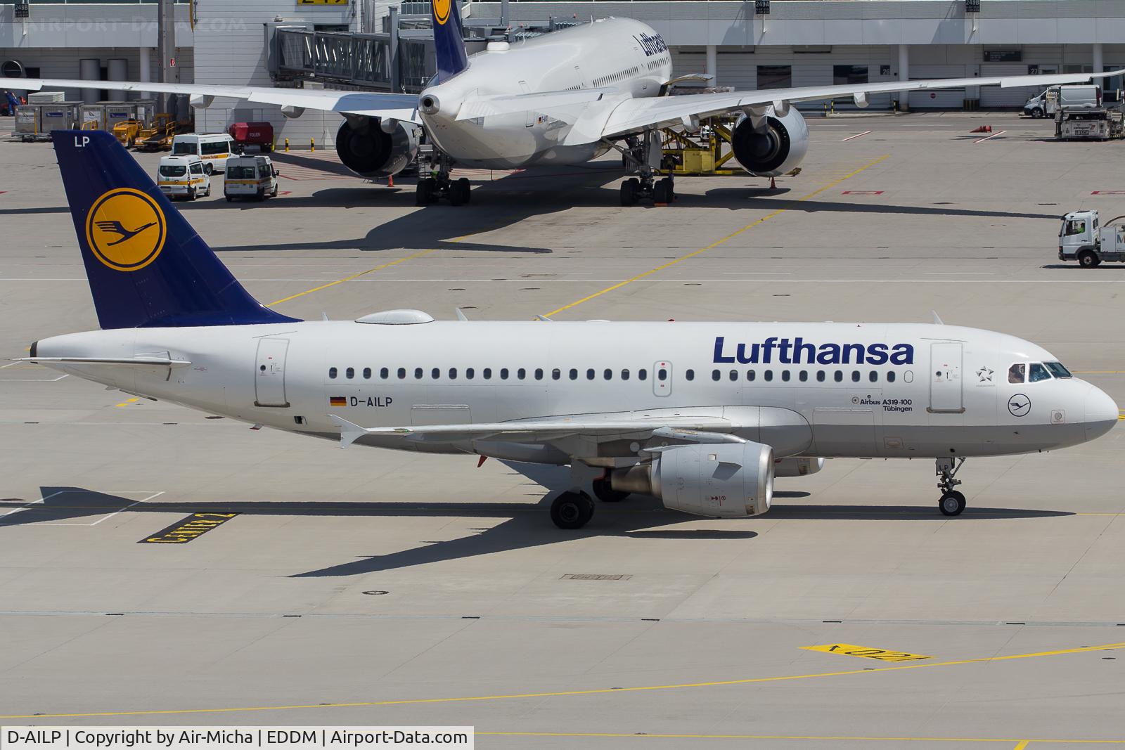 D-AILP, 1997 Airbus A319-114 C/N 717, Lufthansa