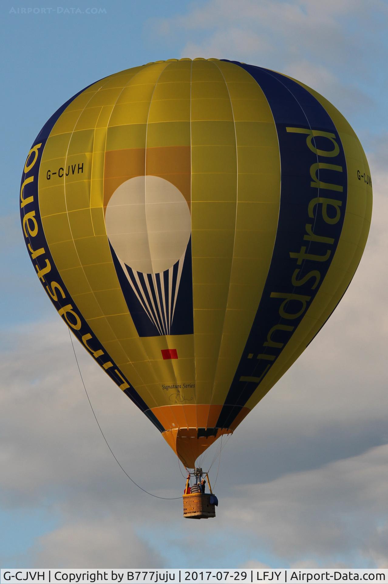 G-CJVH, 2017 Lindstrand LTL Series 1-105 C/N 023, at Chambley