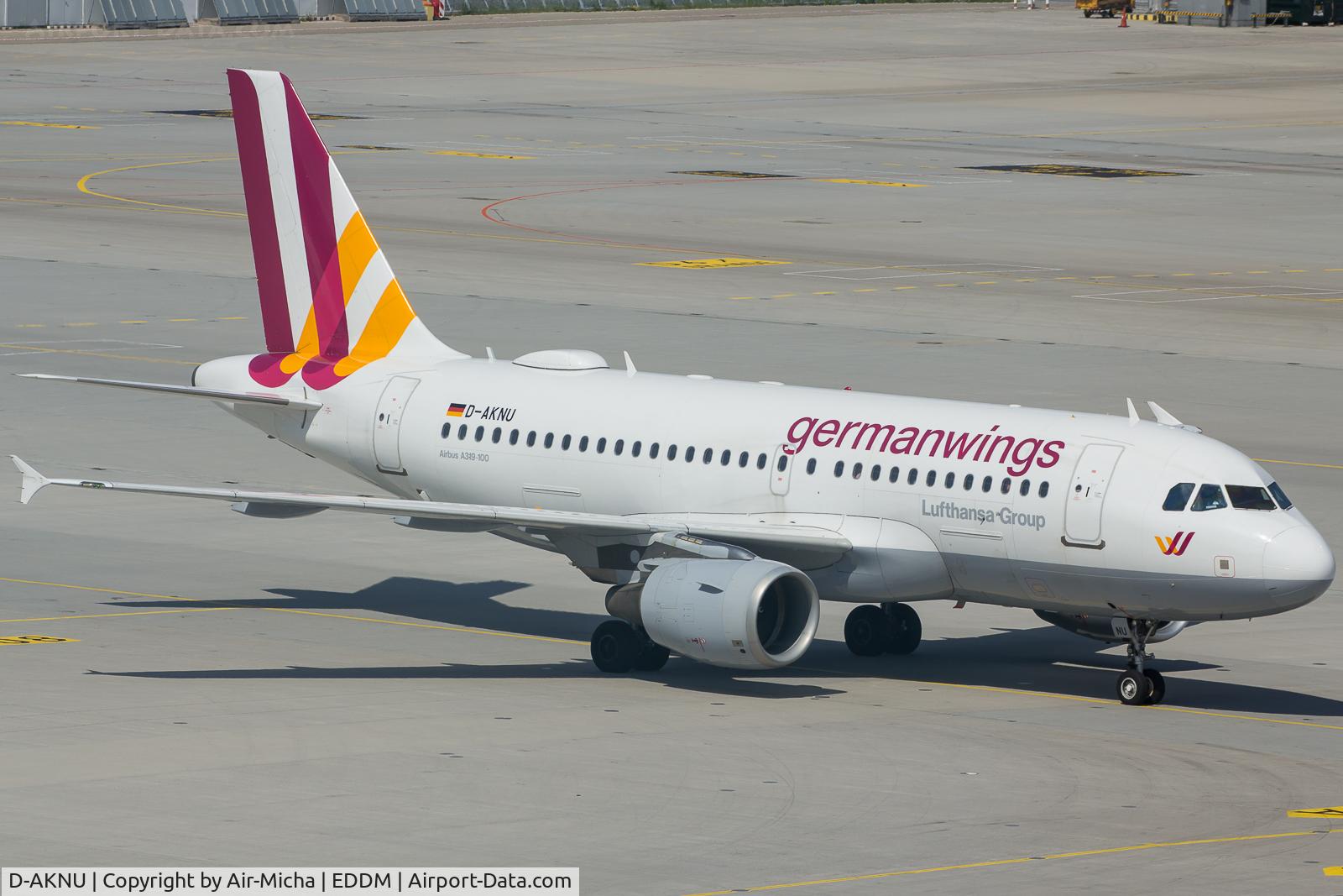 D-AKNU, 2005 Airbus A319-112 C/N 2628, Germanwings