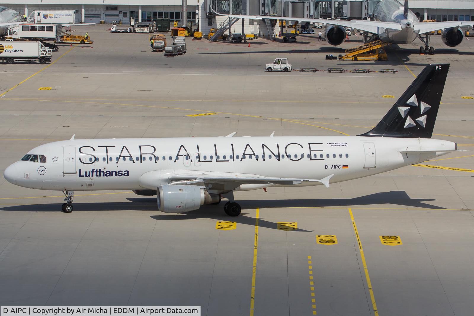 D-AIPC, 1989 Airbus A320-211 C/N 0071, Lufthansa