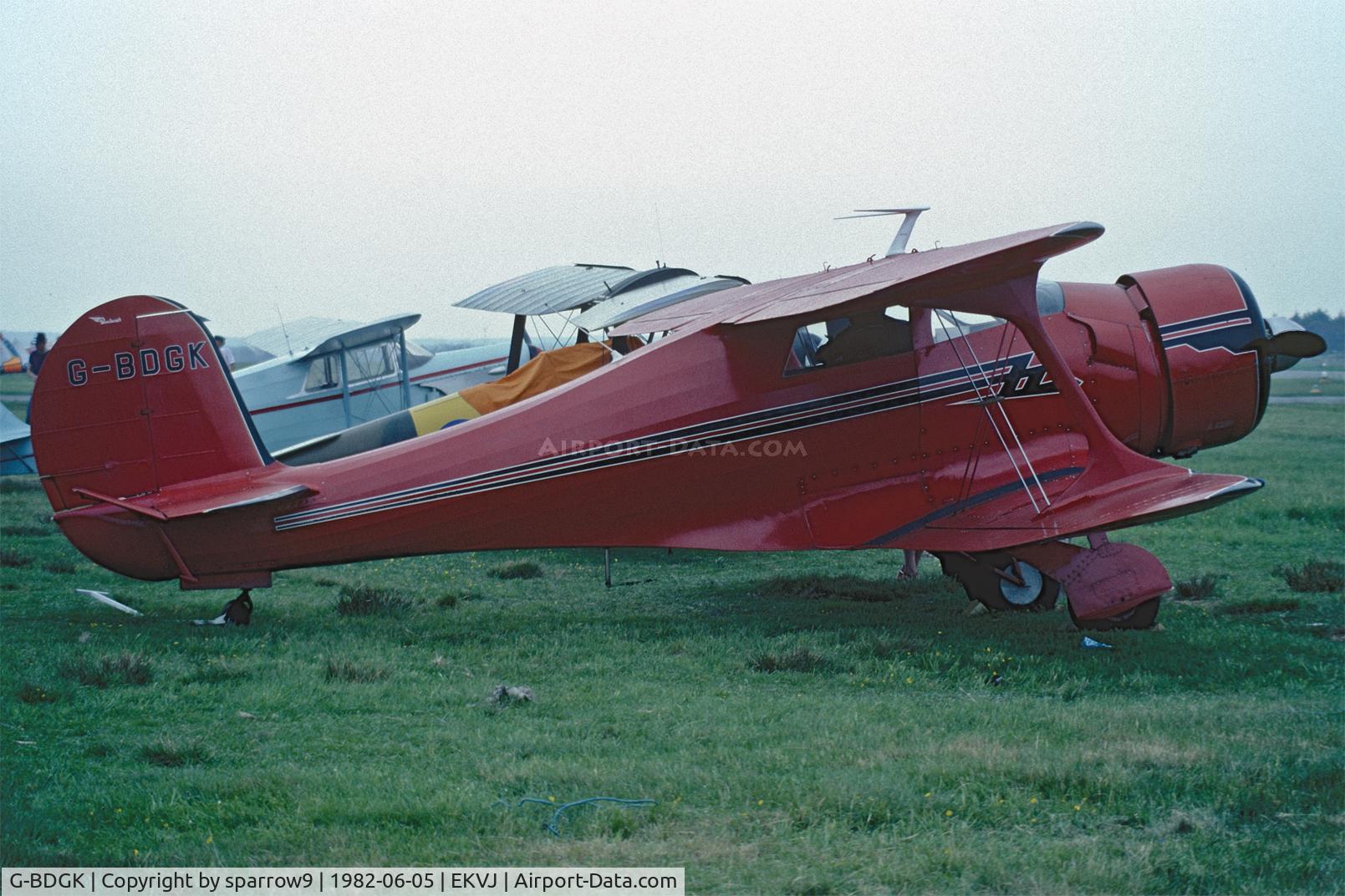 G-BDGK, 1941 Beech UC-43 Traveler C/N 4920, KZ-Rally Stauning