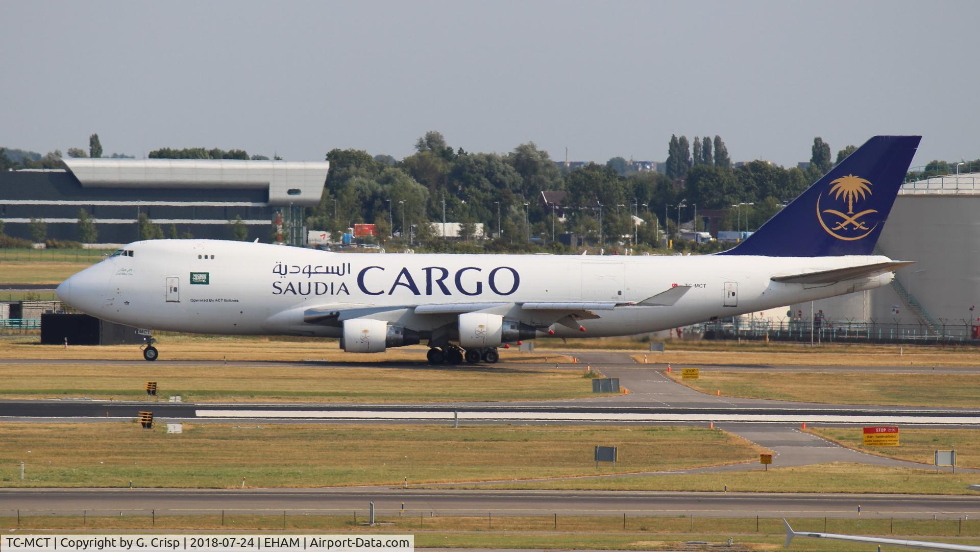 TC-MCT, 2001 Boeing 747-412F/SCD C/N 26559, Amsterdam Airport Schiphol