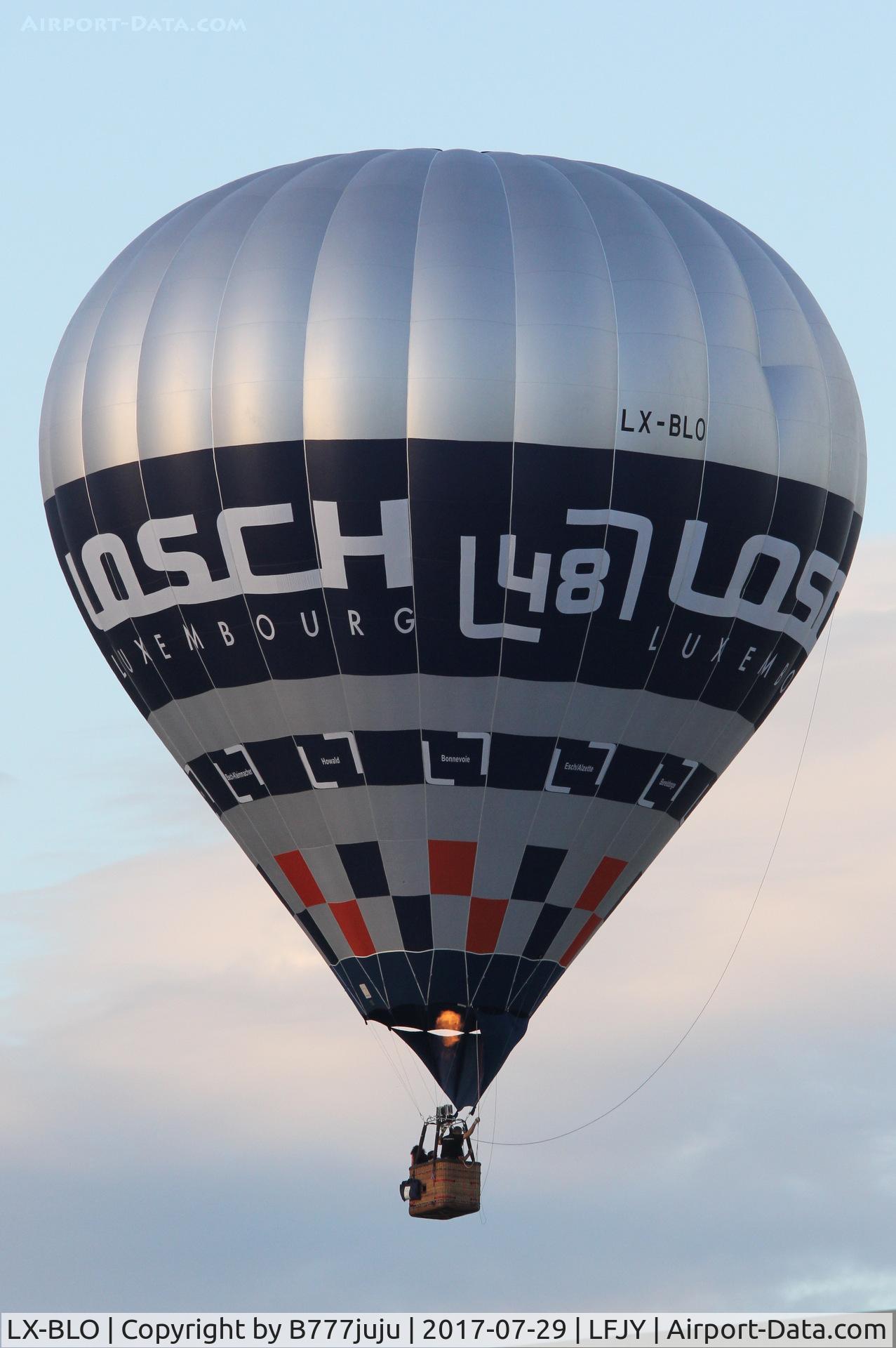 LX-BLO, Kubicek BB-37Z C/N 1348, at Chambley
