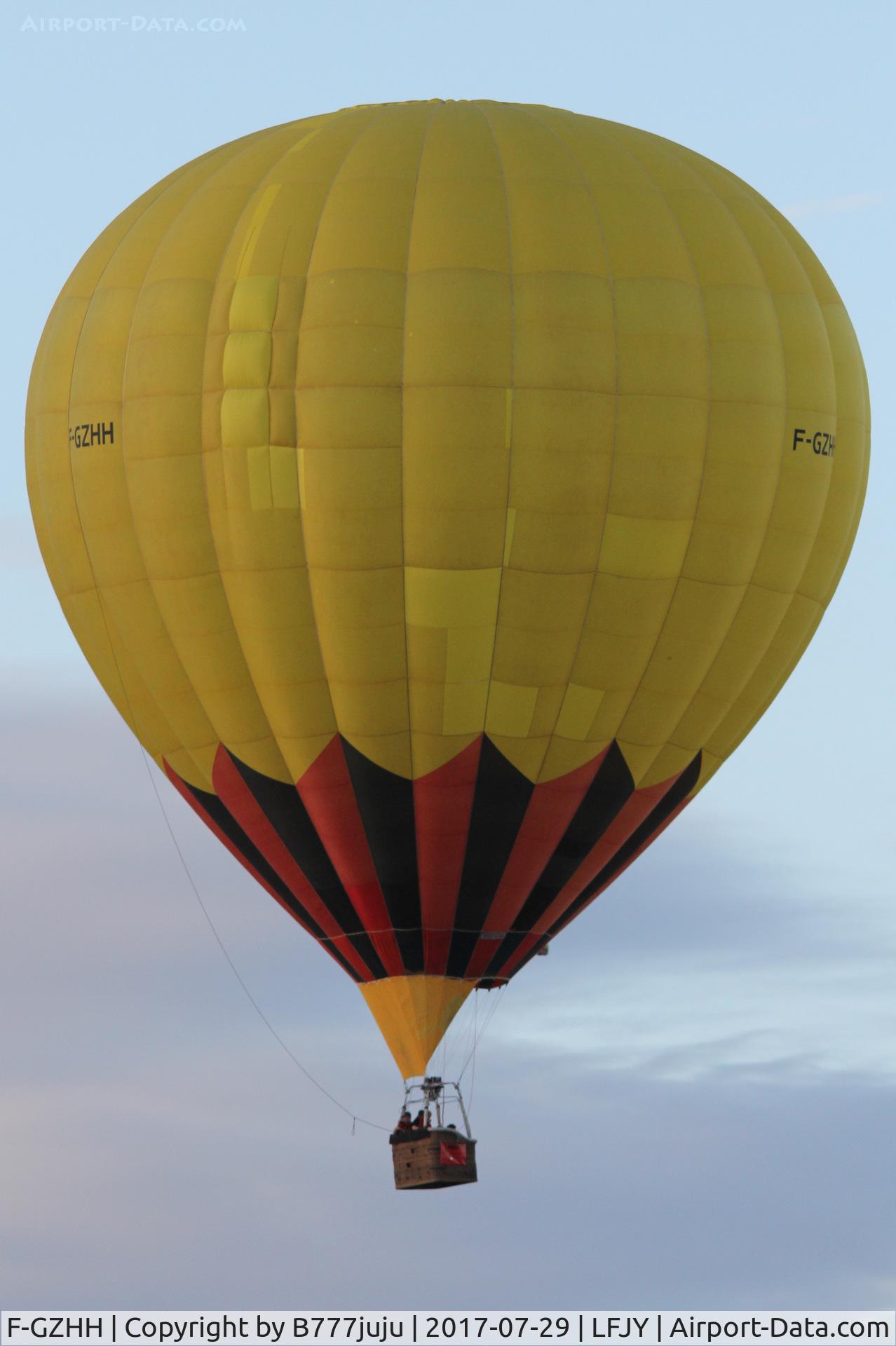F-GZHH, Cameron Balloons Z-150 C/N 10347, at Chambley