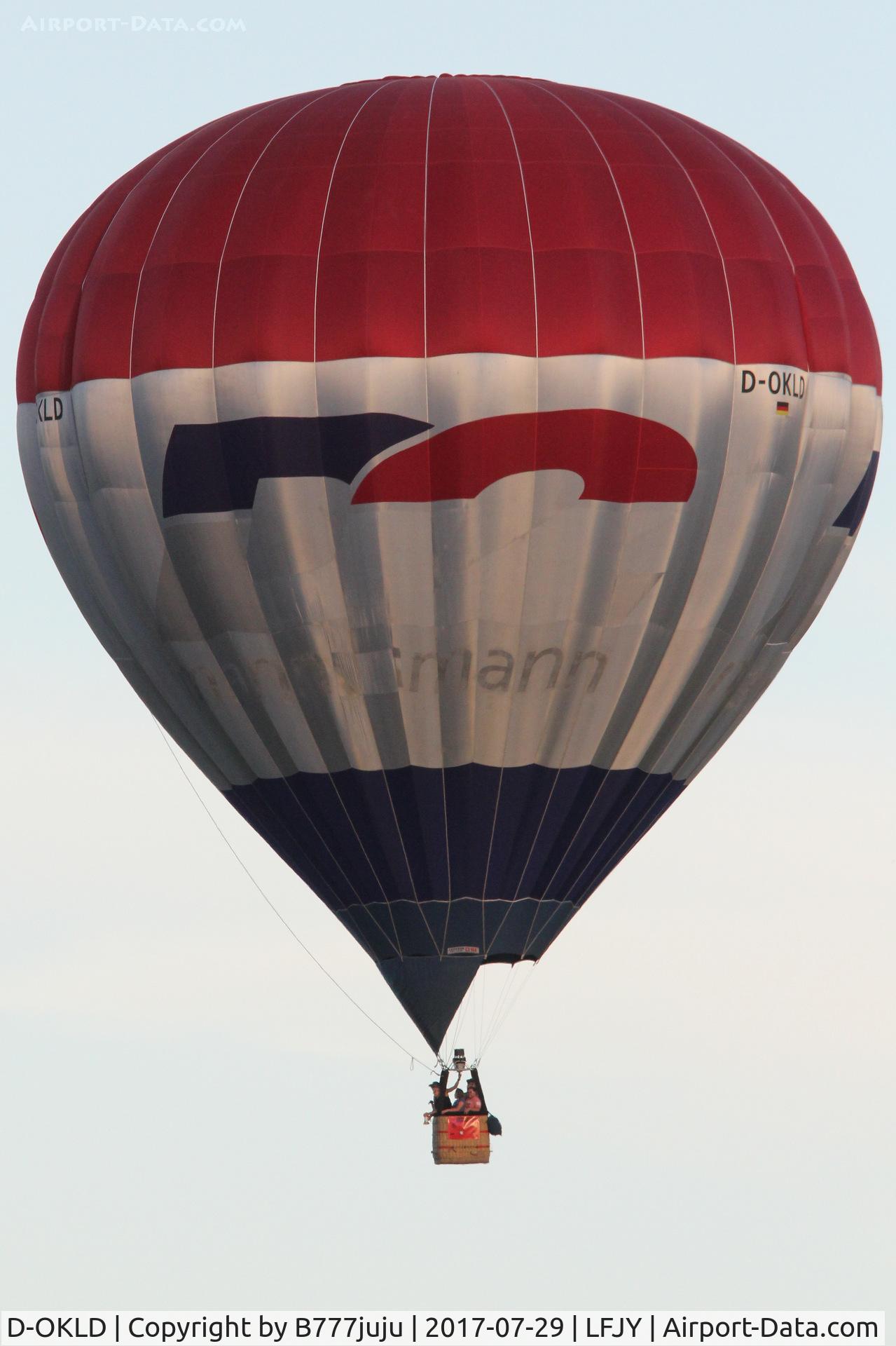D-OKLD, Cameron Balloons N-133 C/N 4722, at Chambley