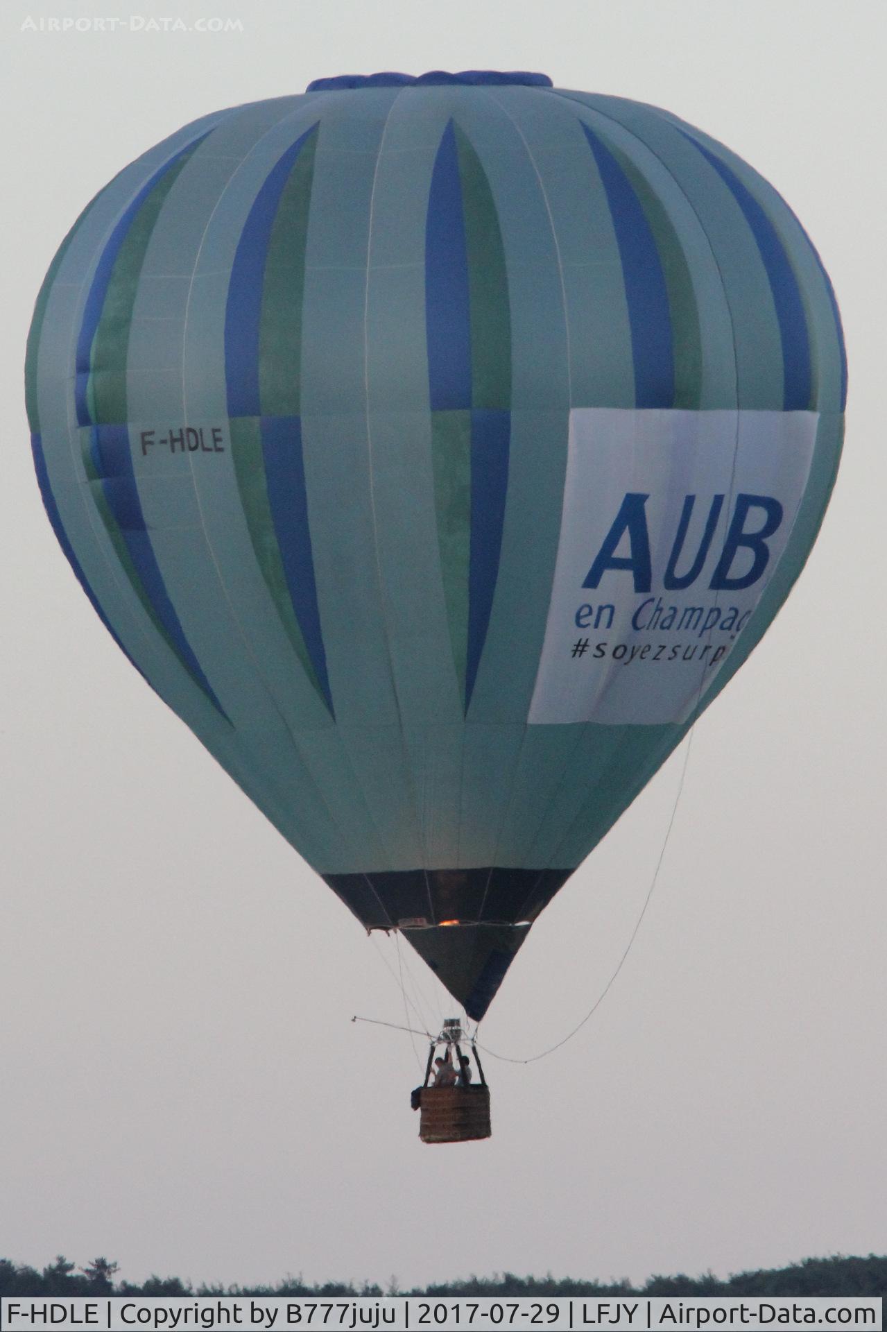 F-HDLE, Cameron Balloons C-90 C/N 11200, at Chambley