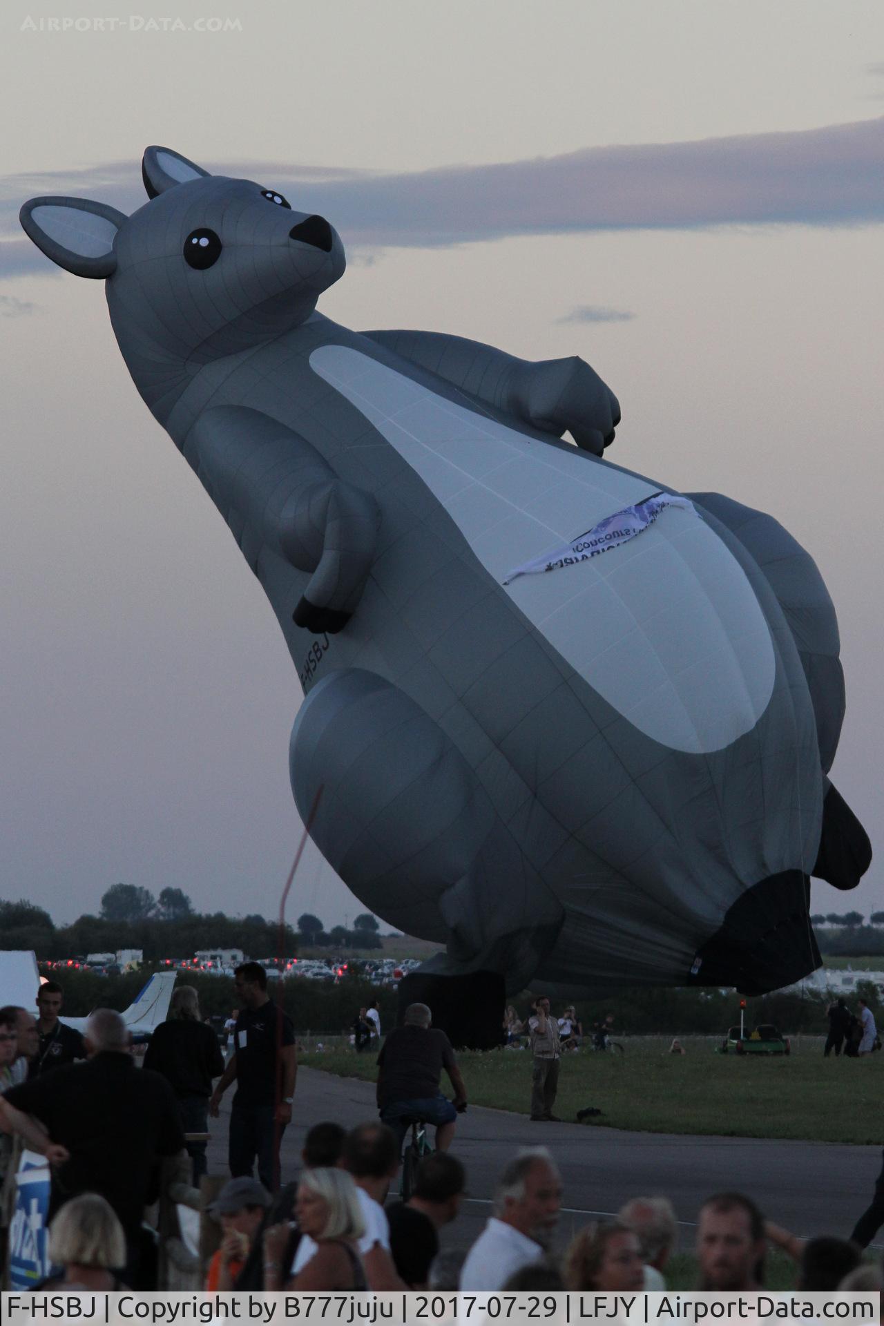 F-HSBJ, Cameron Balloons Wallaby 42 C/N 12008, at Chambley