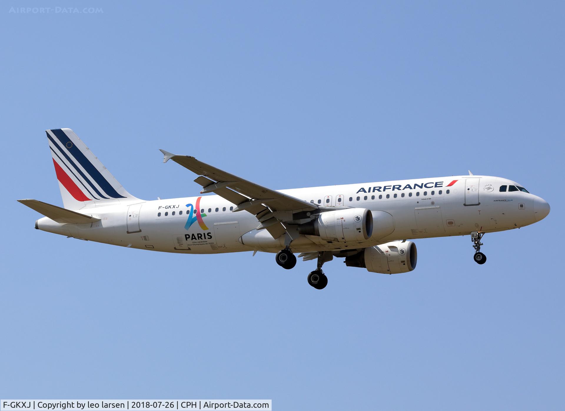 F-GKXJ, 2002 Airbus A320-214 C/N 1900, Copenhagen 26.7.2018 L/D R-04L