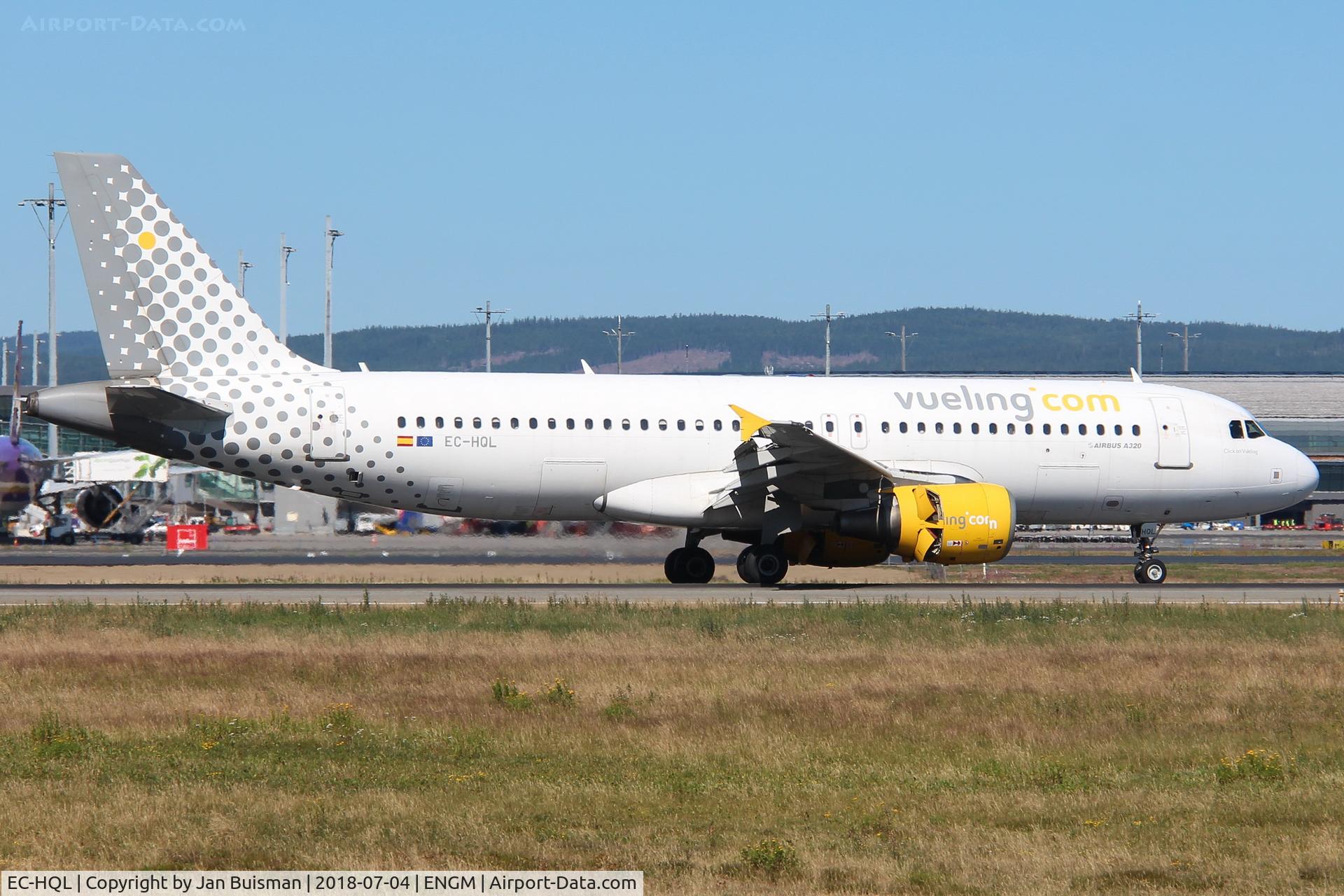 EC-HQL, 2001 Airbus A320-214 C/N 1461, Vueling
