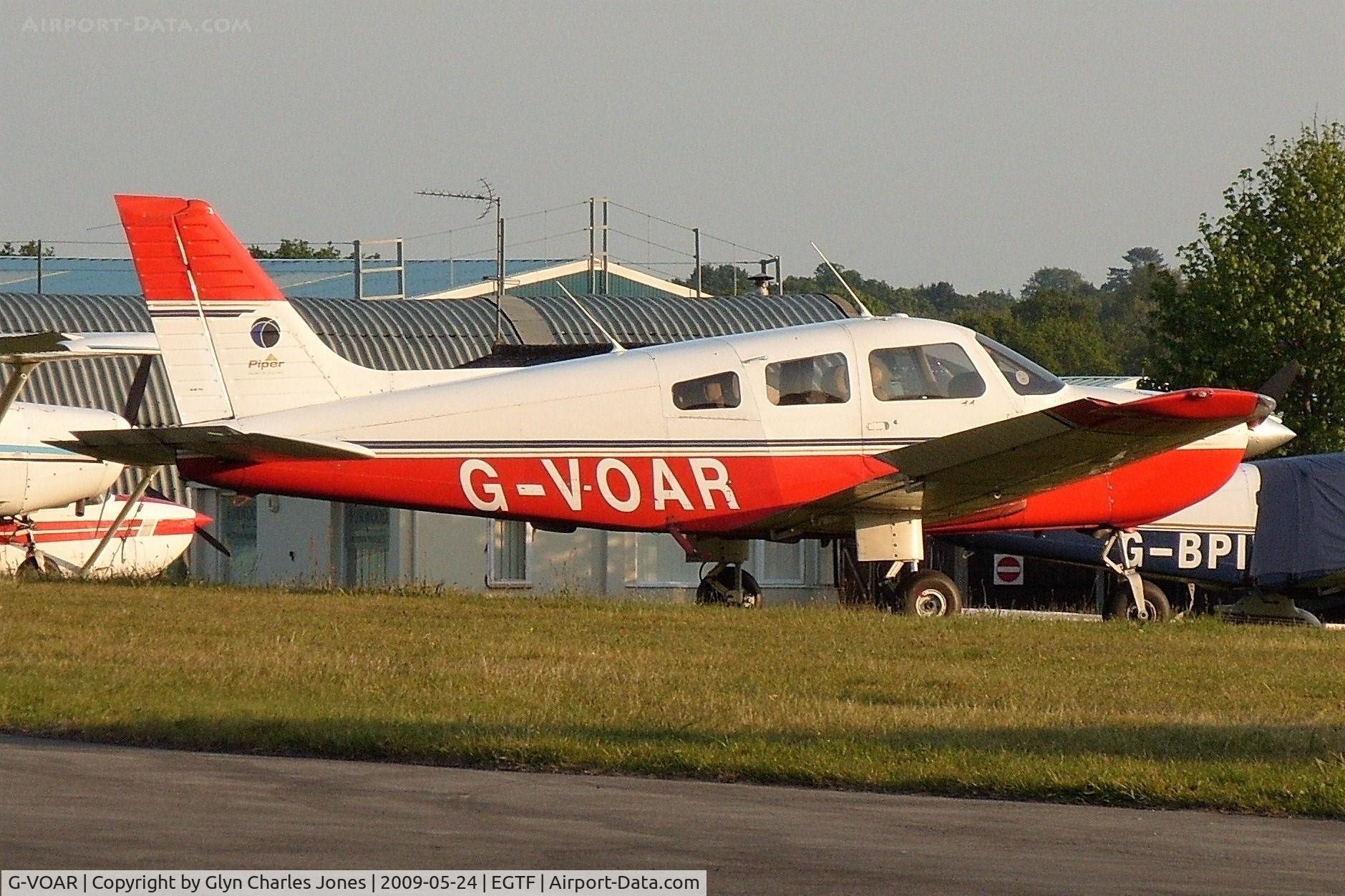 G-VOAR, 1995 Piper PA-28-181 Cherokee Archer III C/N 28-43011, Previously N9256Q. Owned by Solent Flight Ltd.