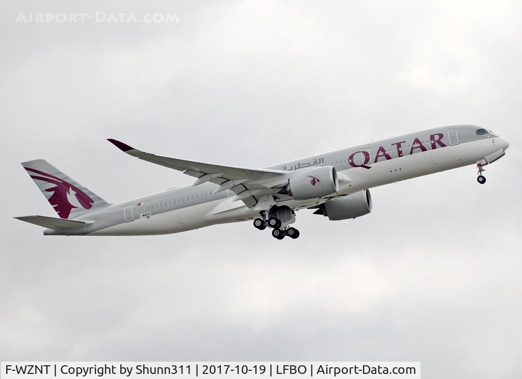 F-WZNT, 2017 Airbus A350-941 C/N 090, C/n 0090 - To be A7-ALT