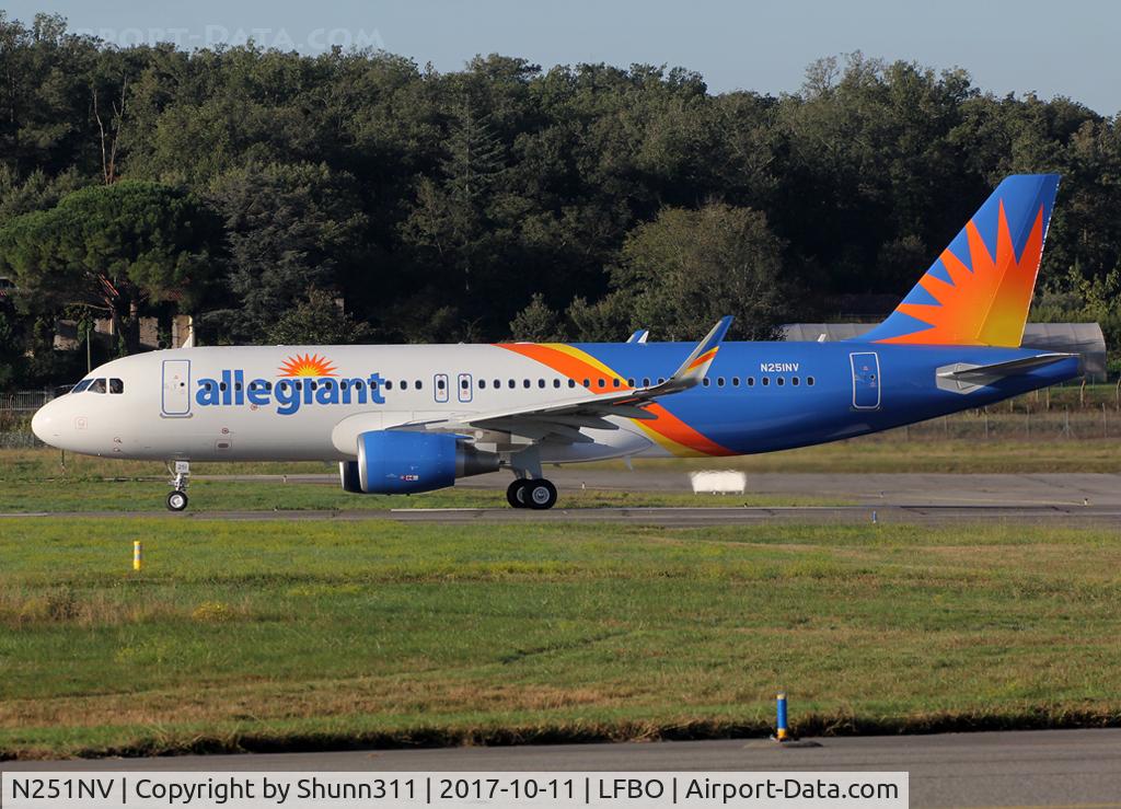 N251NV, 2017 Airbus A320-214 C/N 7838, Delivery day