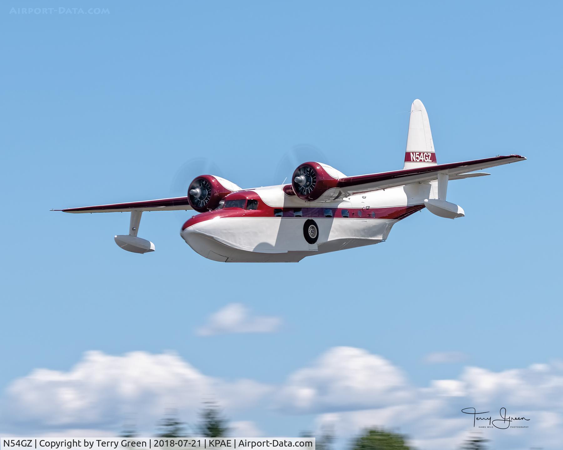 N54GZ, 1946 Grumman G-73 Mallard C/N J-54, 2018 FHCAM SkyFair